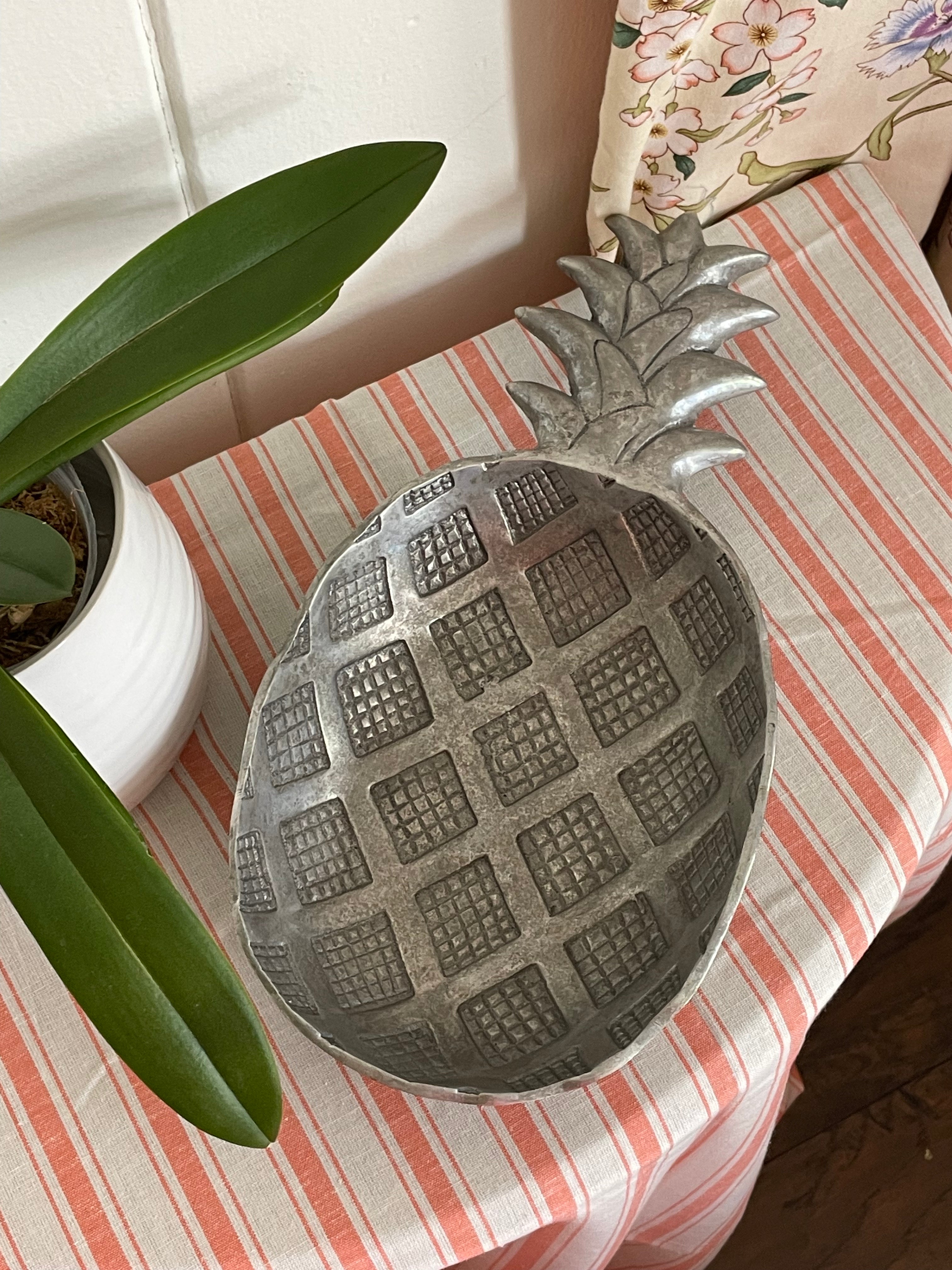 Pewter Pineapple Decorative Dish