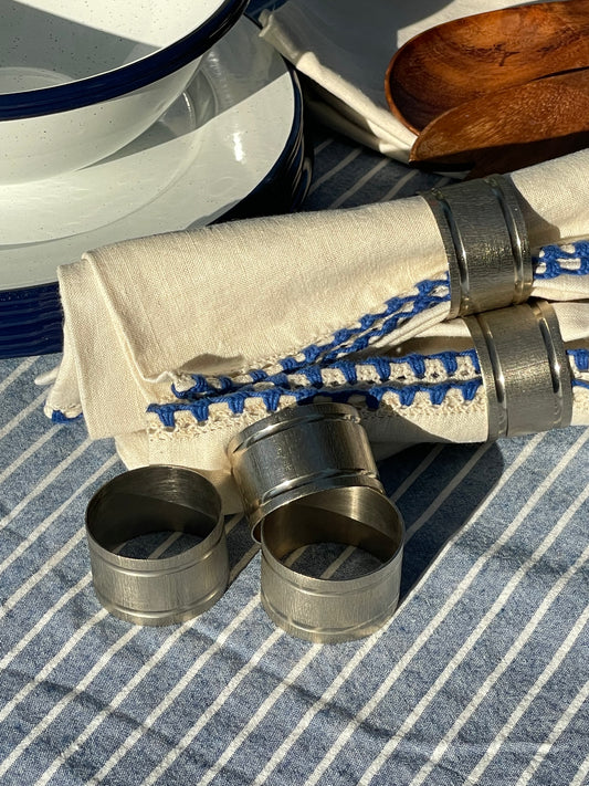 Peninsula Napkin Rings, Set of 6