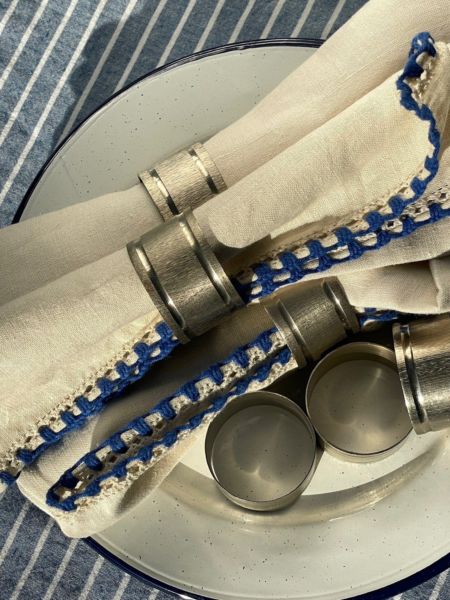 Peninsula Napkin Rings, Set of 6