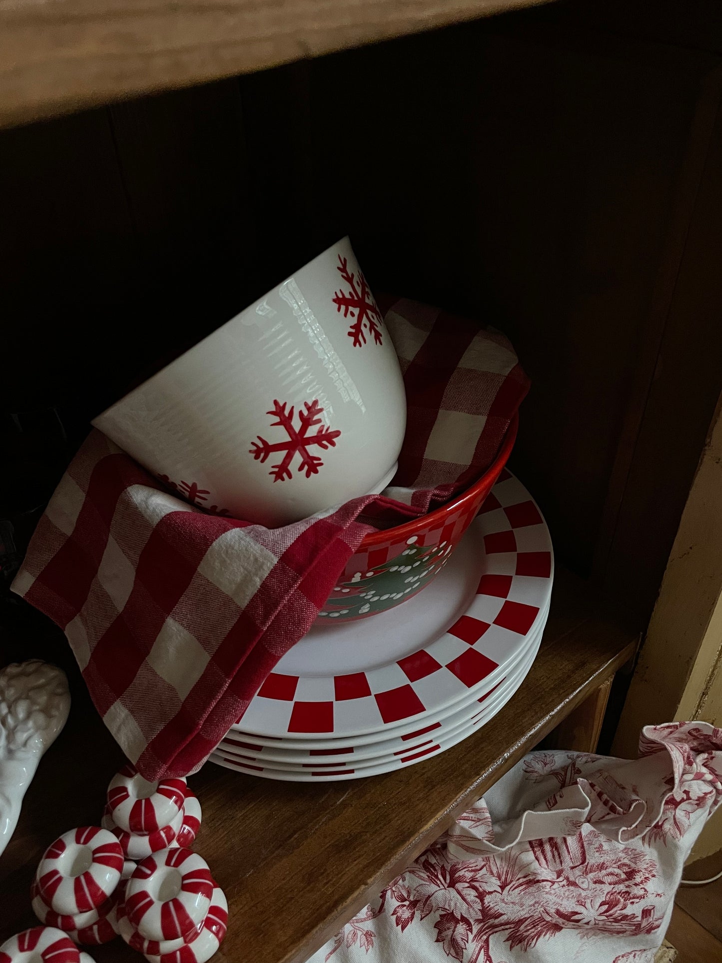 Snowflake Small Serving Bowl