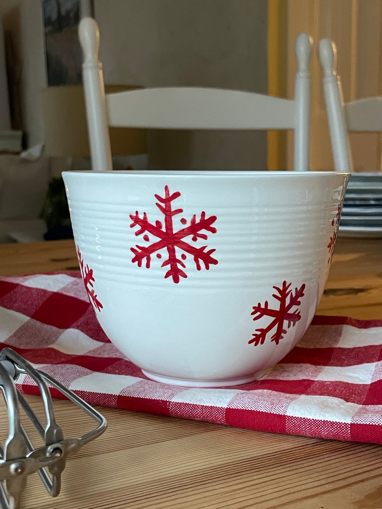 Snowflake Small Serving Bowl