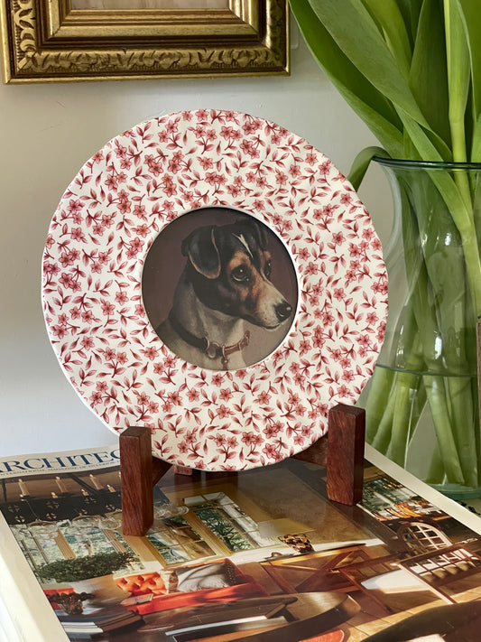 Jack Russell Terrier Portrait Framed Art