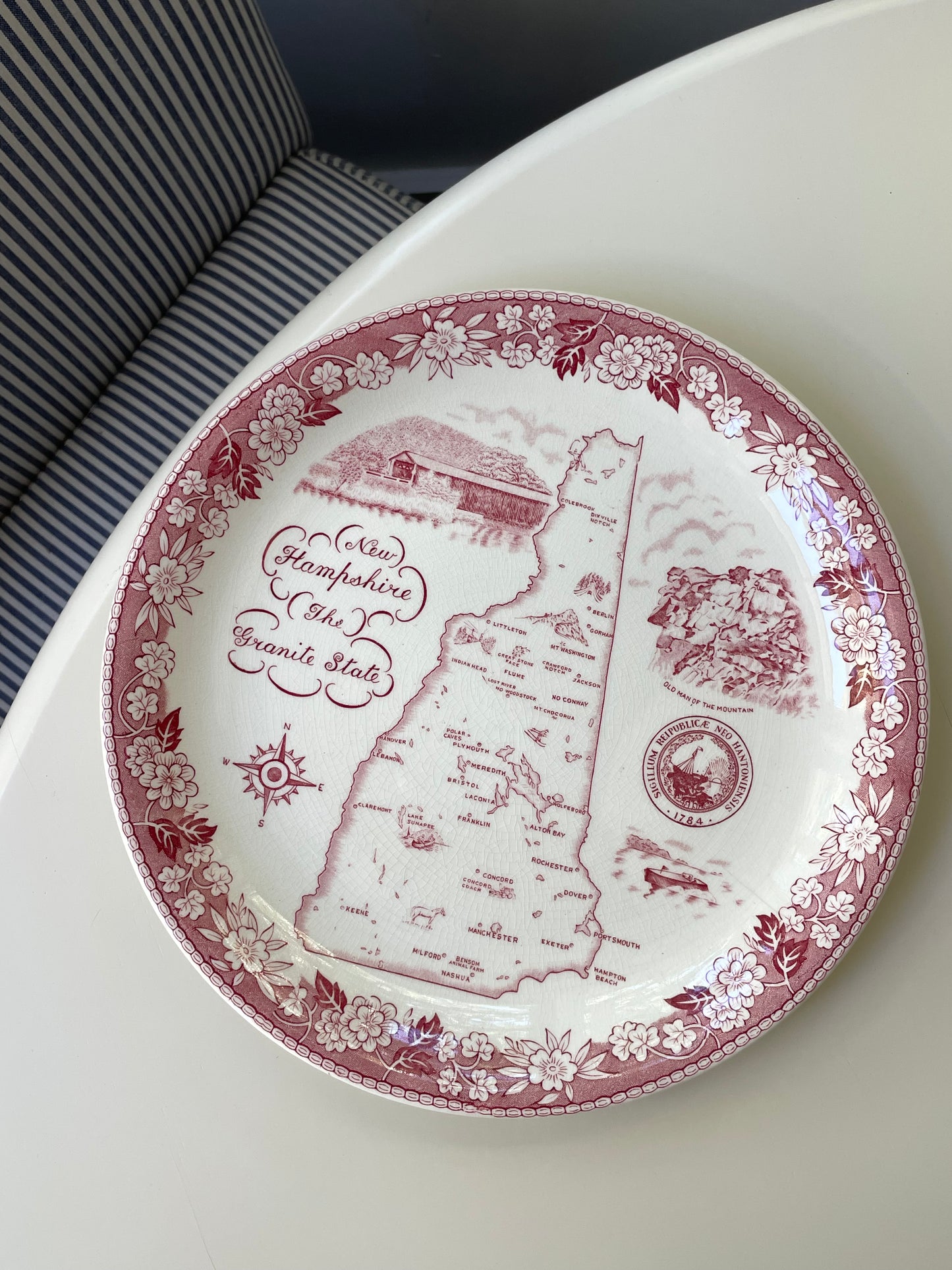 New Hampshire State Plate