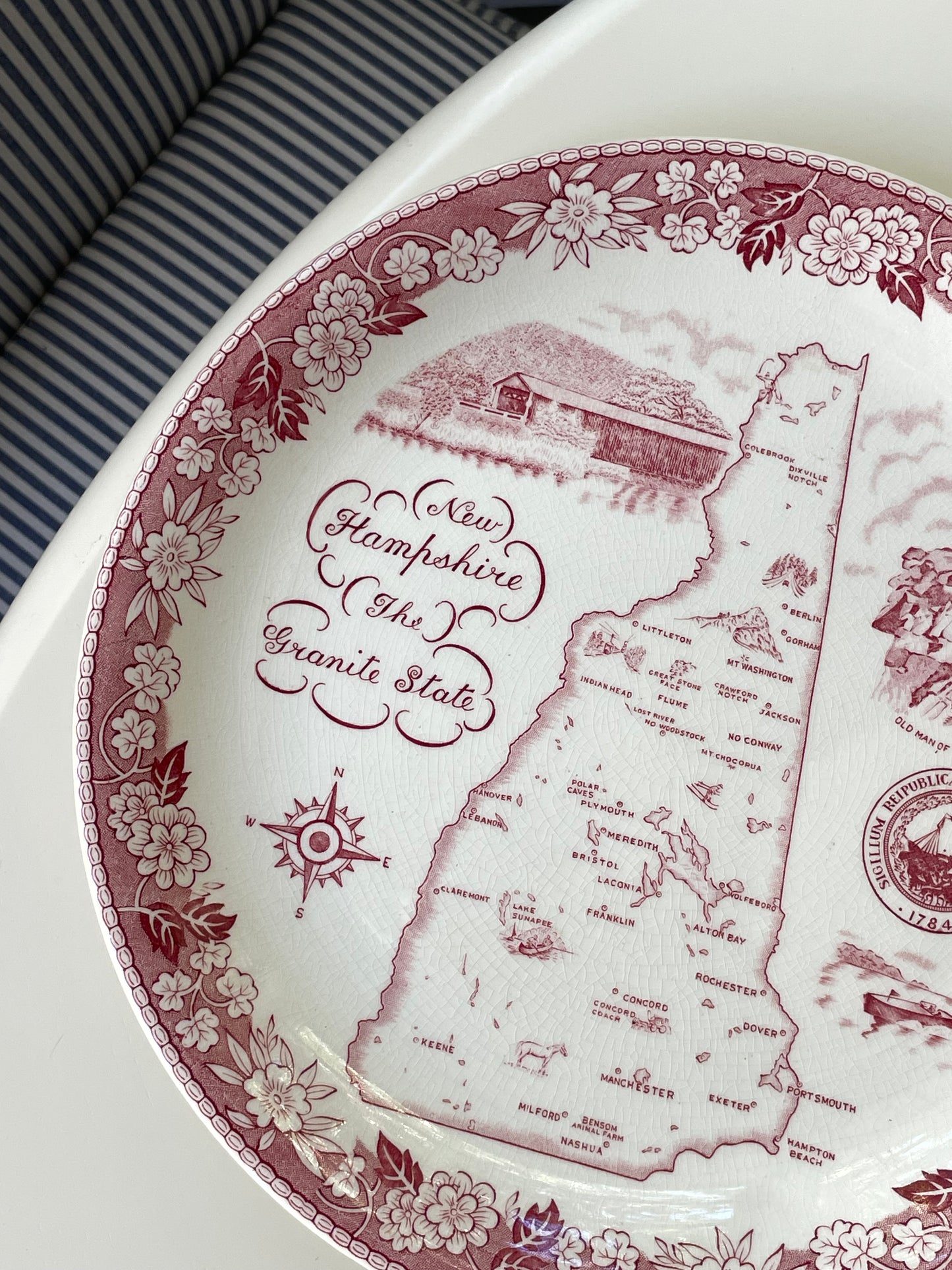 New Hampshire State Plate