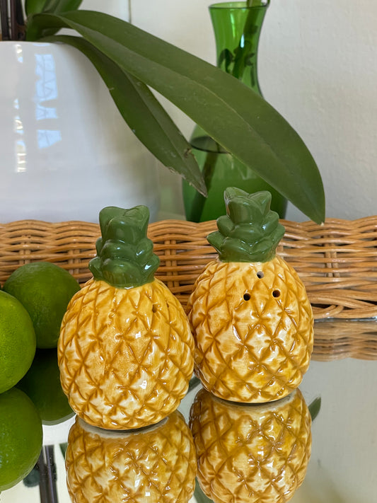 Pineapple Salt & Pepper Shakers