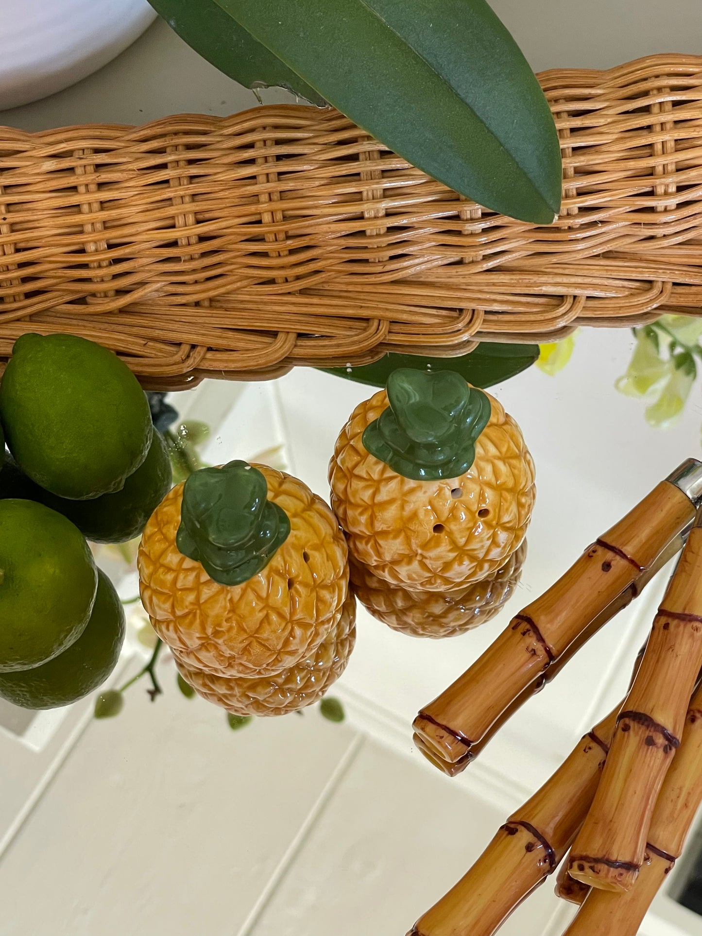 Pineapple Salt & Pepper Shakers