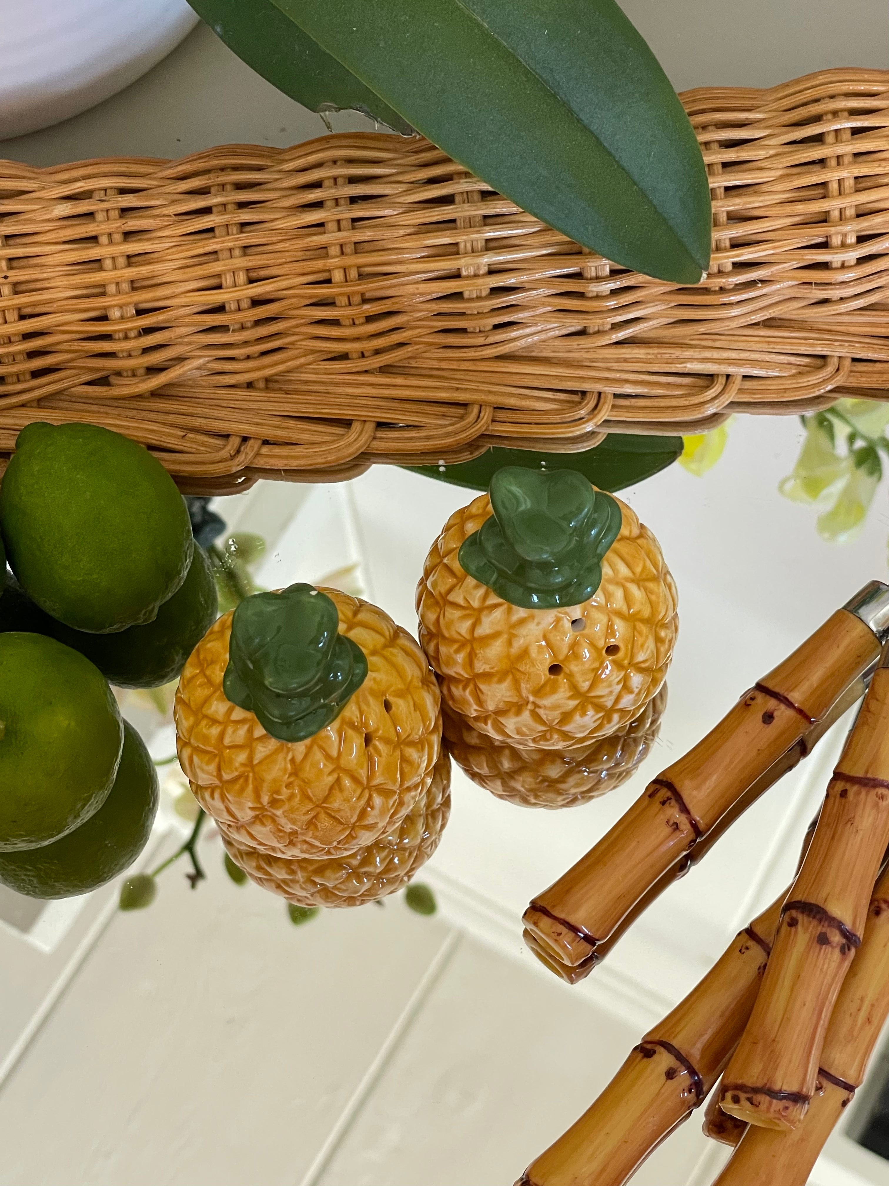 Pineapple Salt & Pepper Shakers