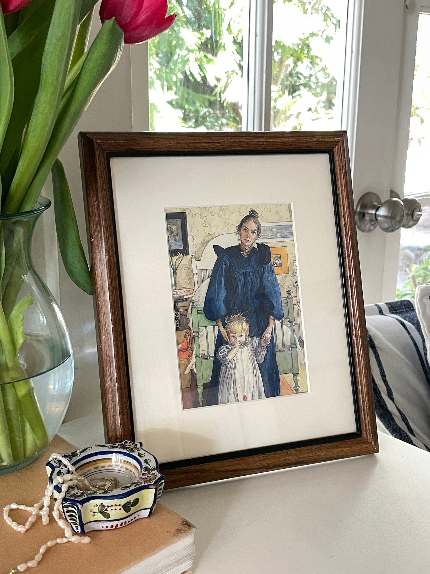 Lilla Hyttnäs Swedish Framed Art