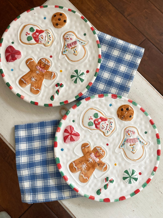 Gingerbread Treat Plates, Set of 2