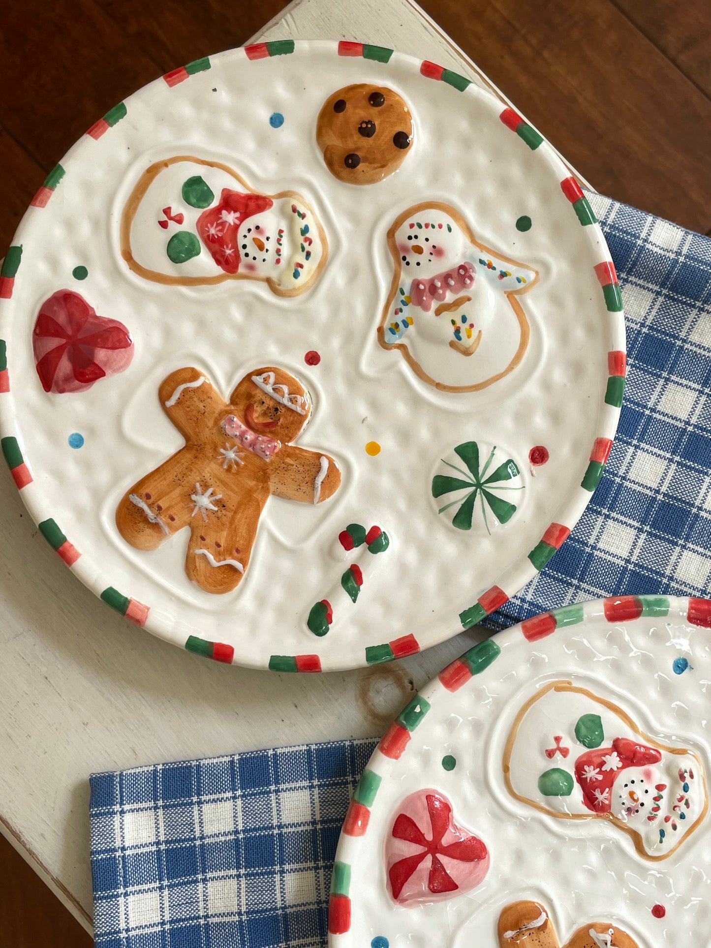 Gingerbread Treat Plates, Set of 2