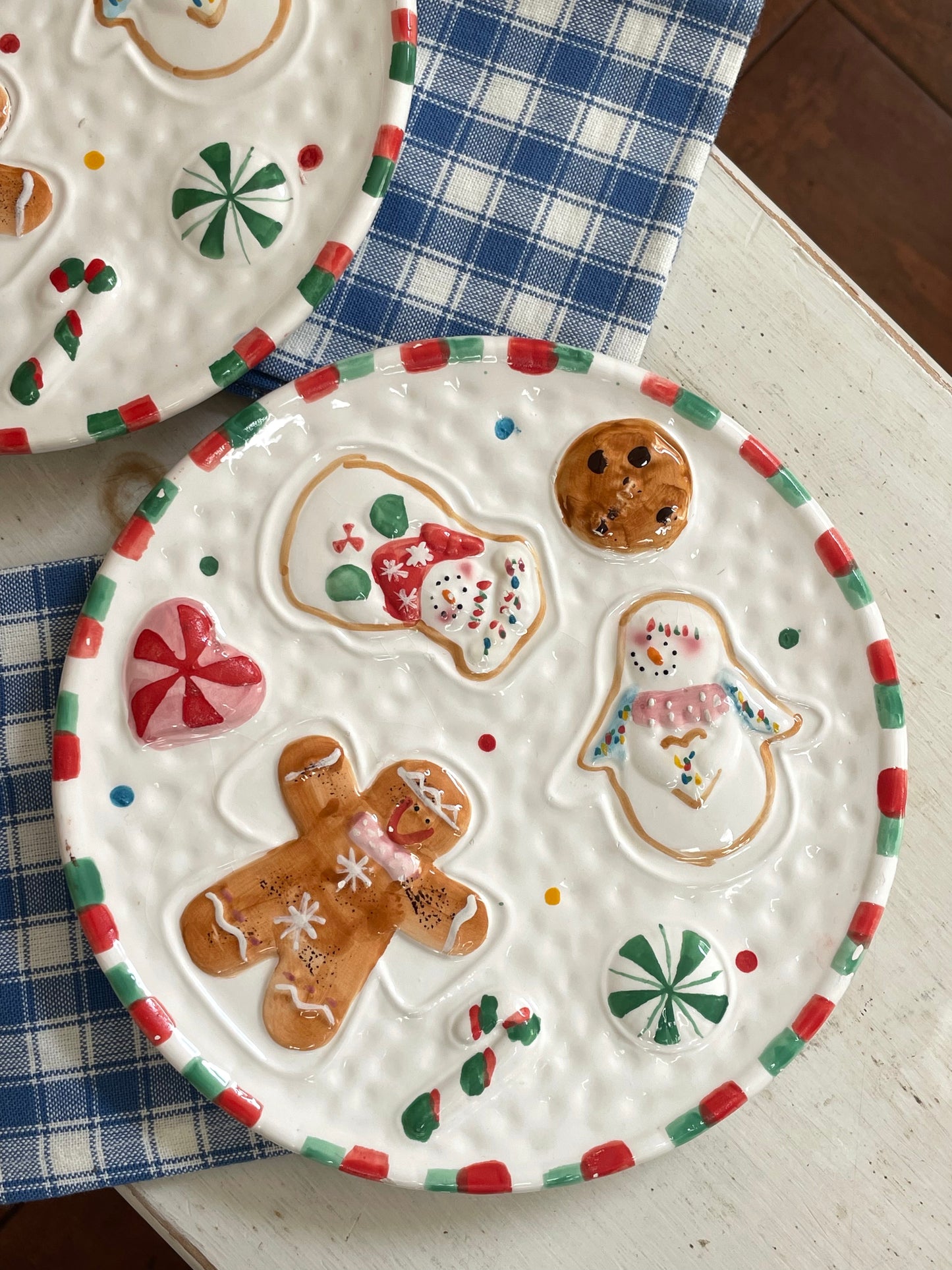 Gingerbread Treat Plates, Set of 2