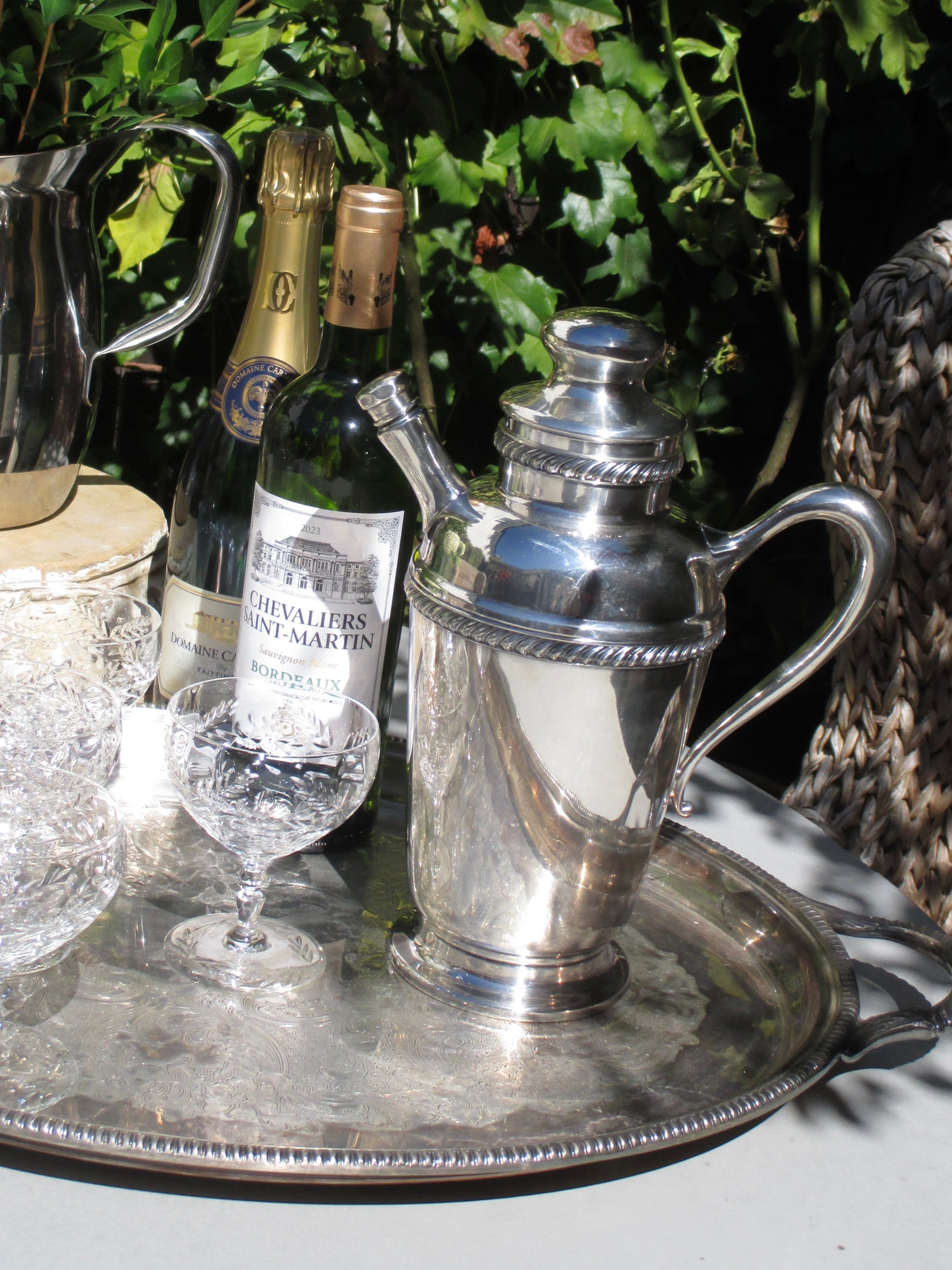 1930s Silver Plate Cocktail Shaker