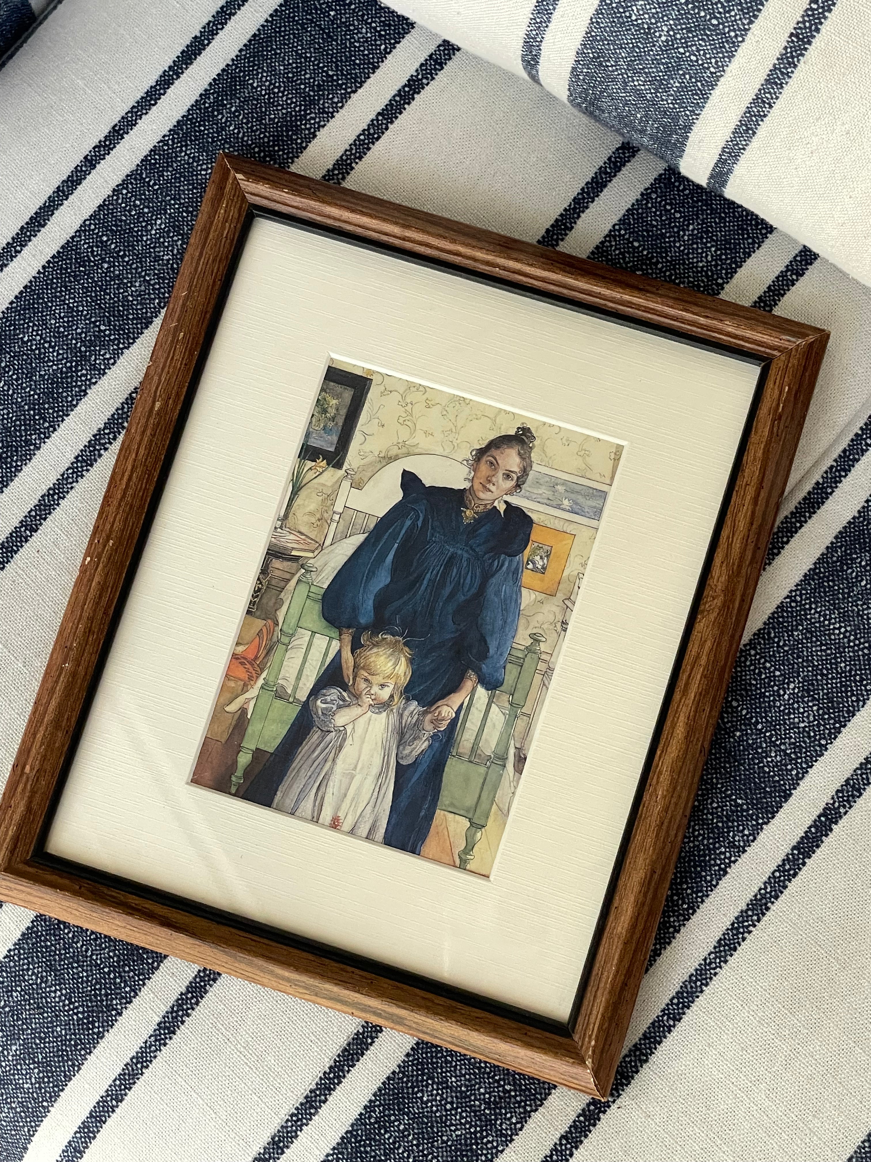 Lilla Hyttnäs Swedish Framed Art