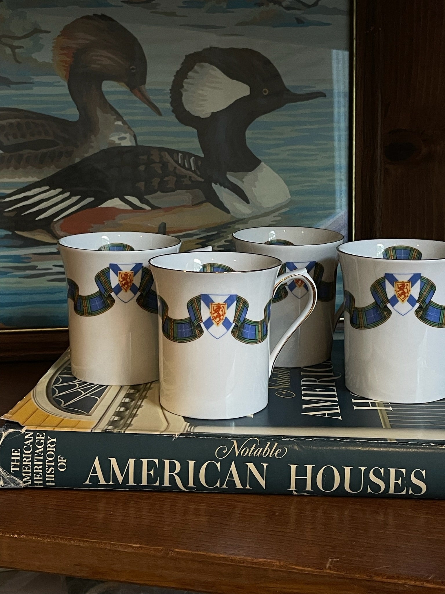 Belcrest Mugs, Set of 4