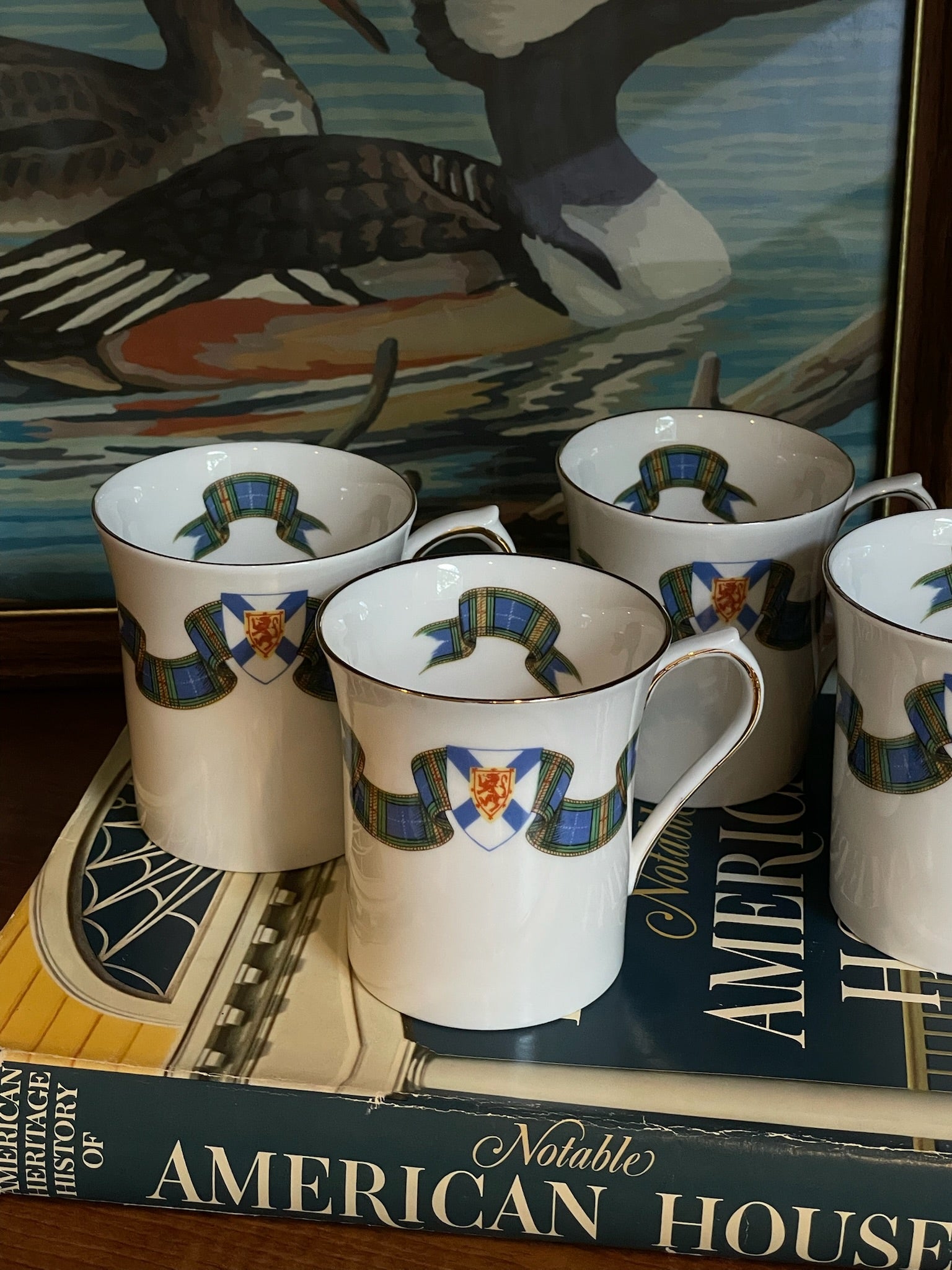 Belcrest Mugs, Set of 4