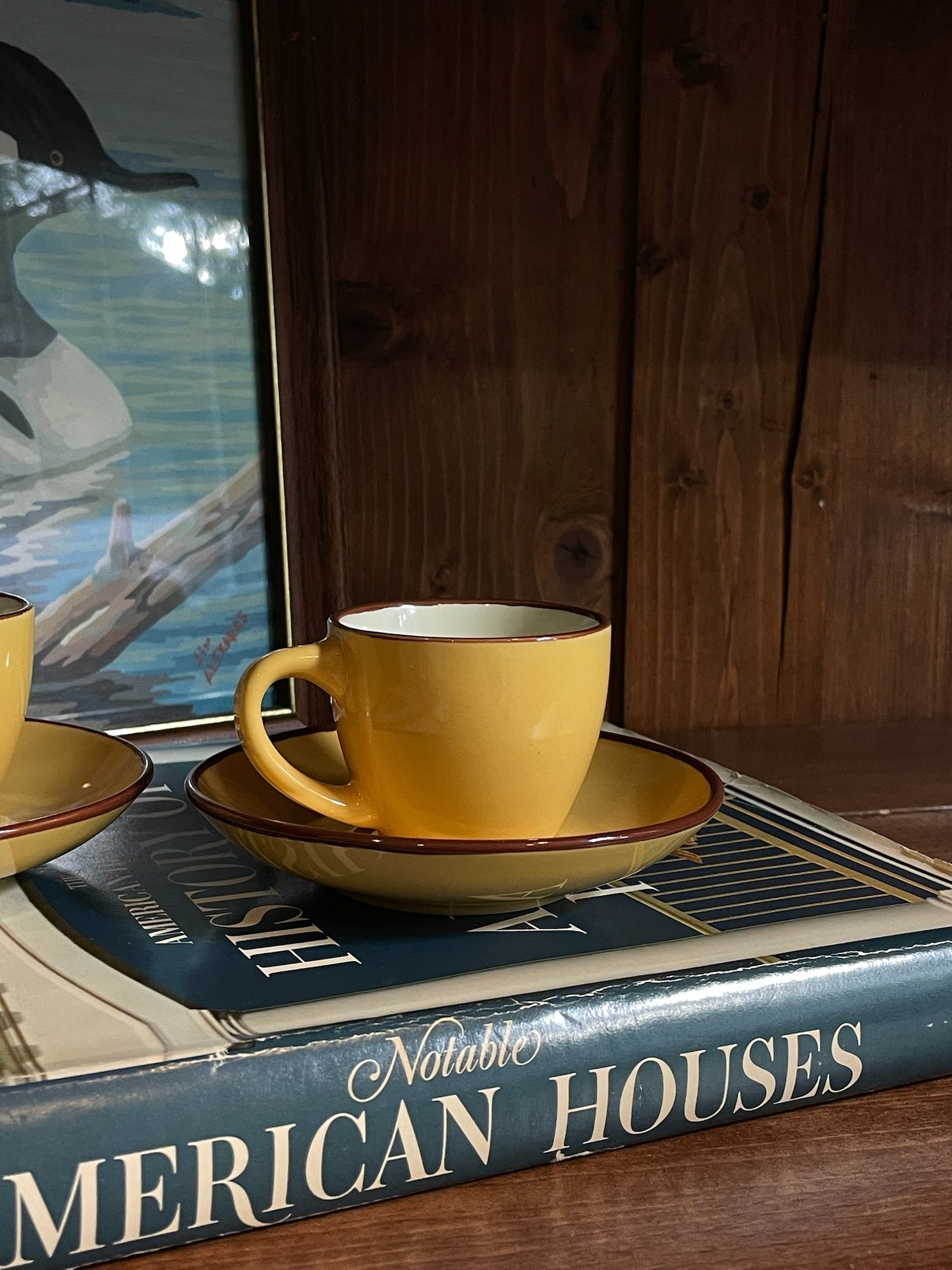 Honeybee Espresso Cups, Set of 2