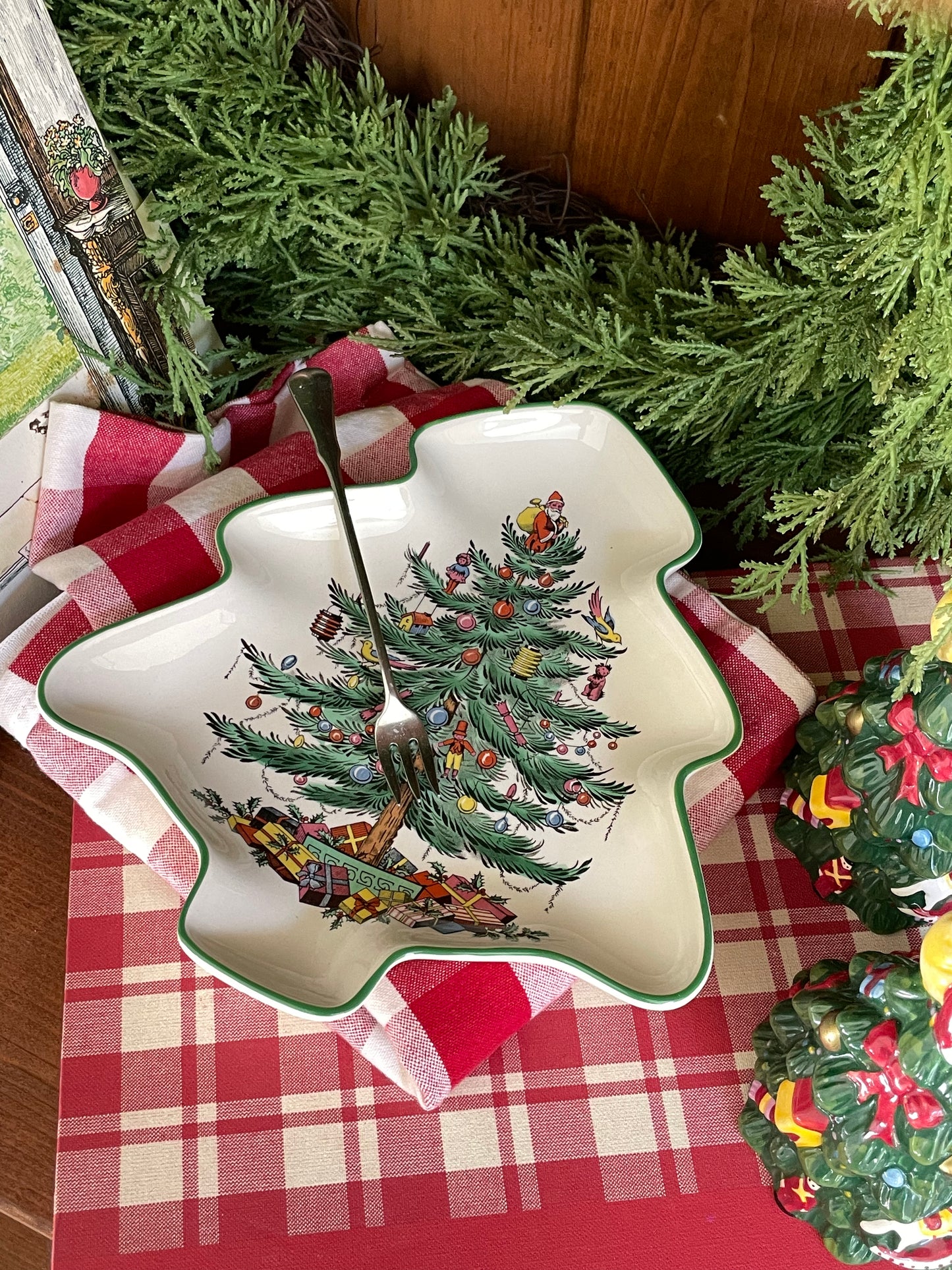 Tinsel & Tidings Small Serving Plate