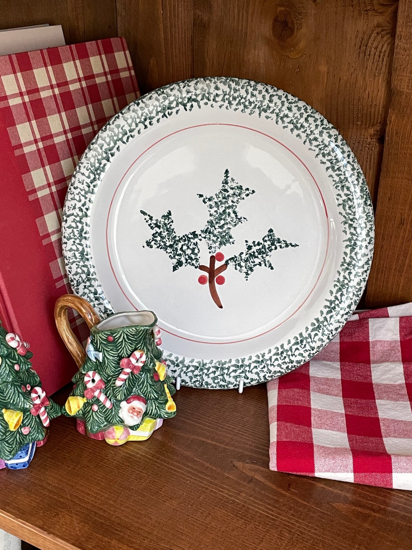 Holly Jolly Serving Plate