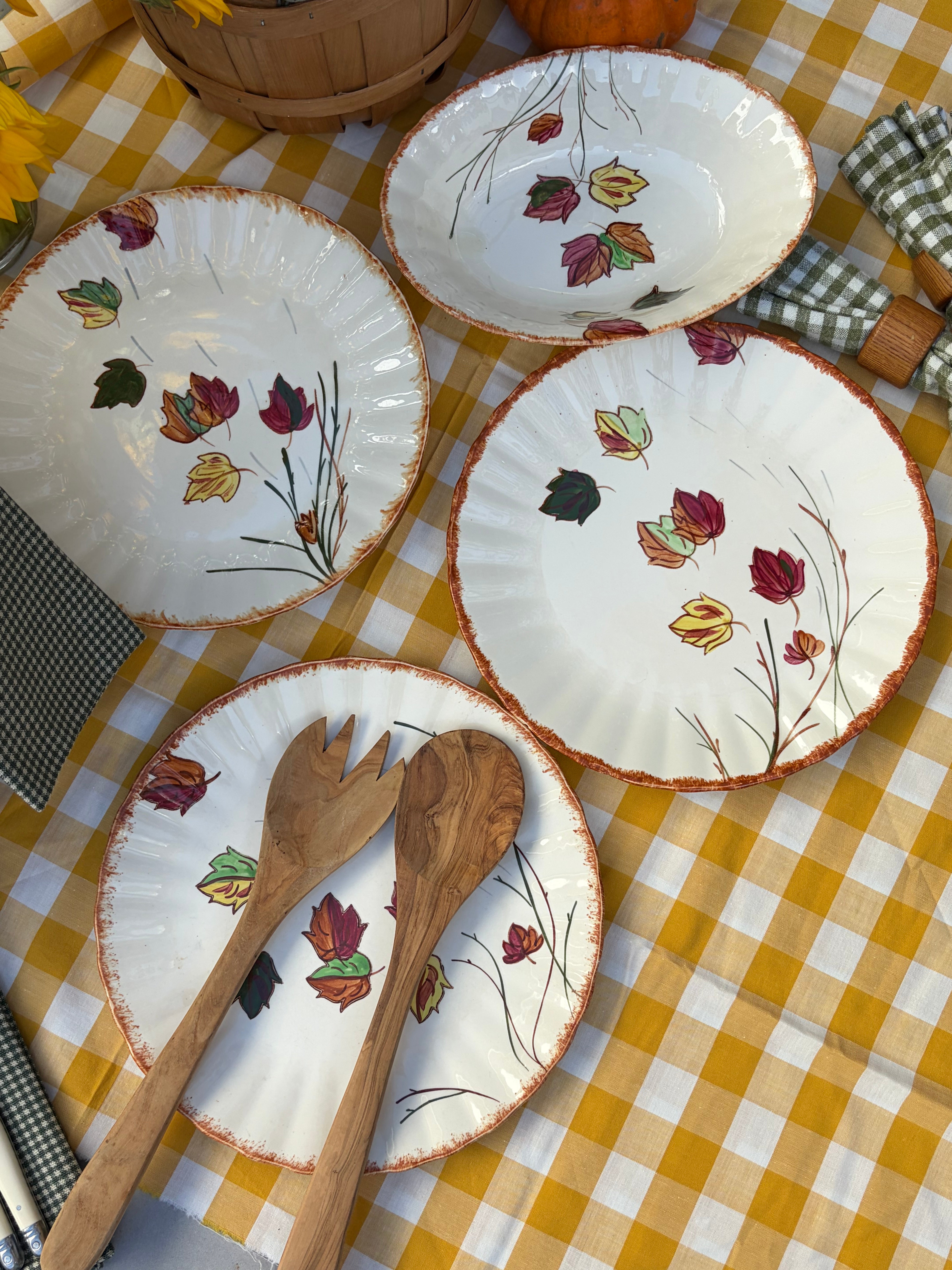 Pheasant Hill 4-Piece Serving Set