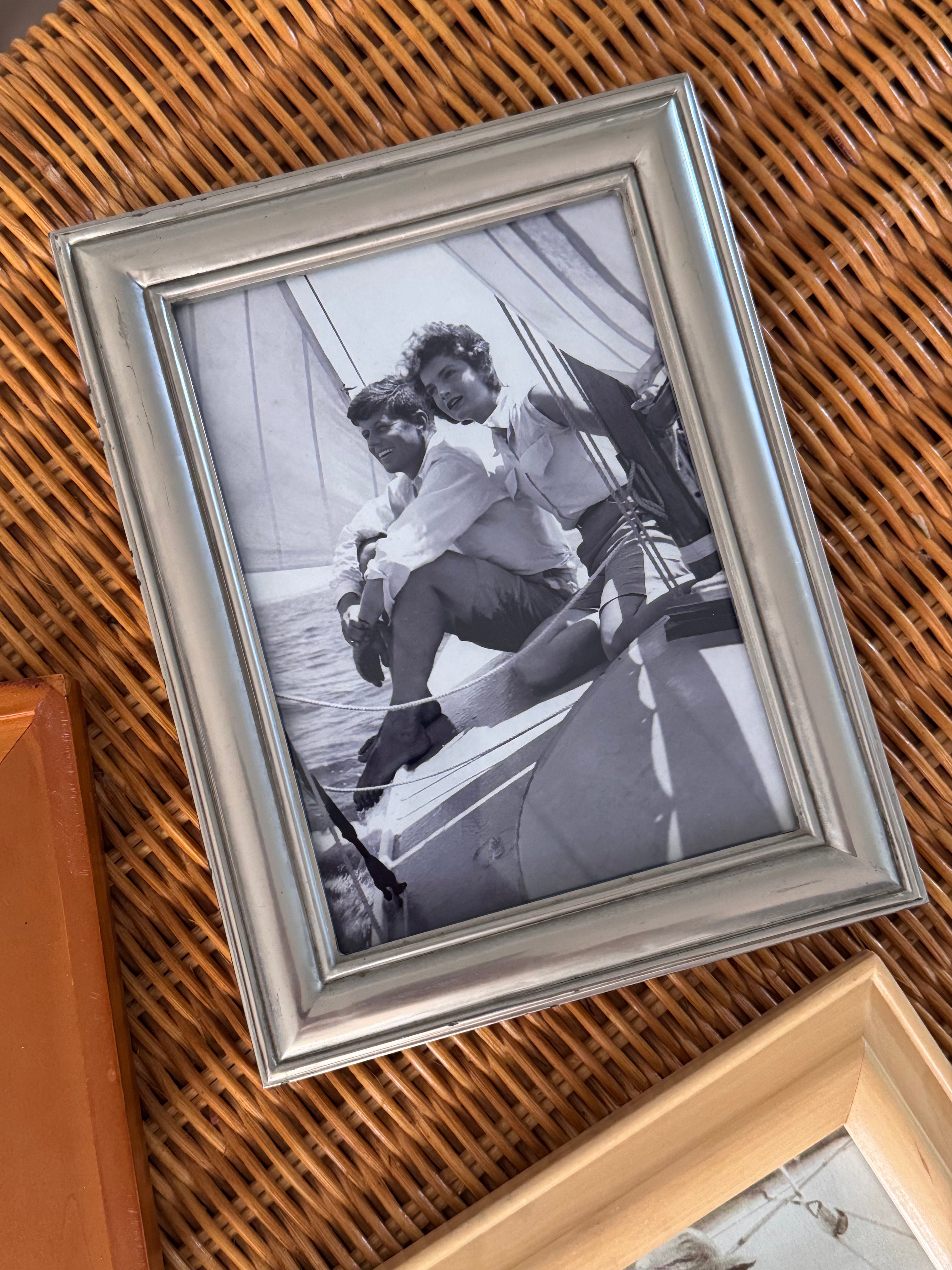 The Kennedys at Sail, 1953 Framed Art