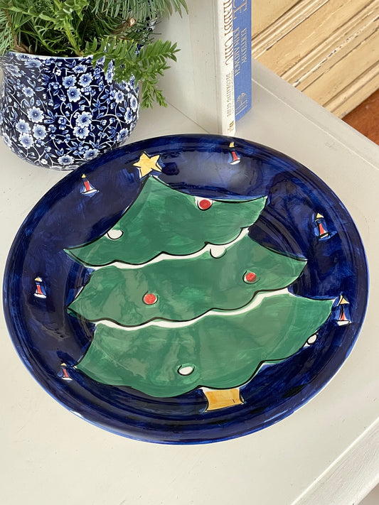 Oh Christmas Tree Plate