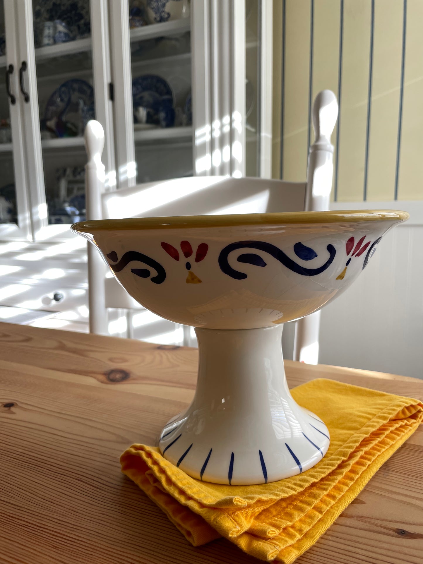 Hanukkah Pedestal Bowl