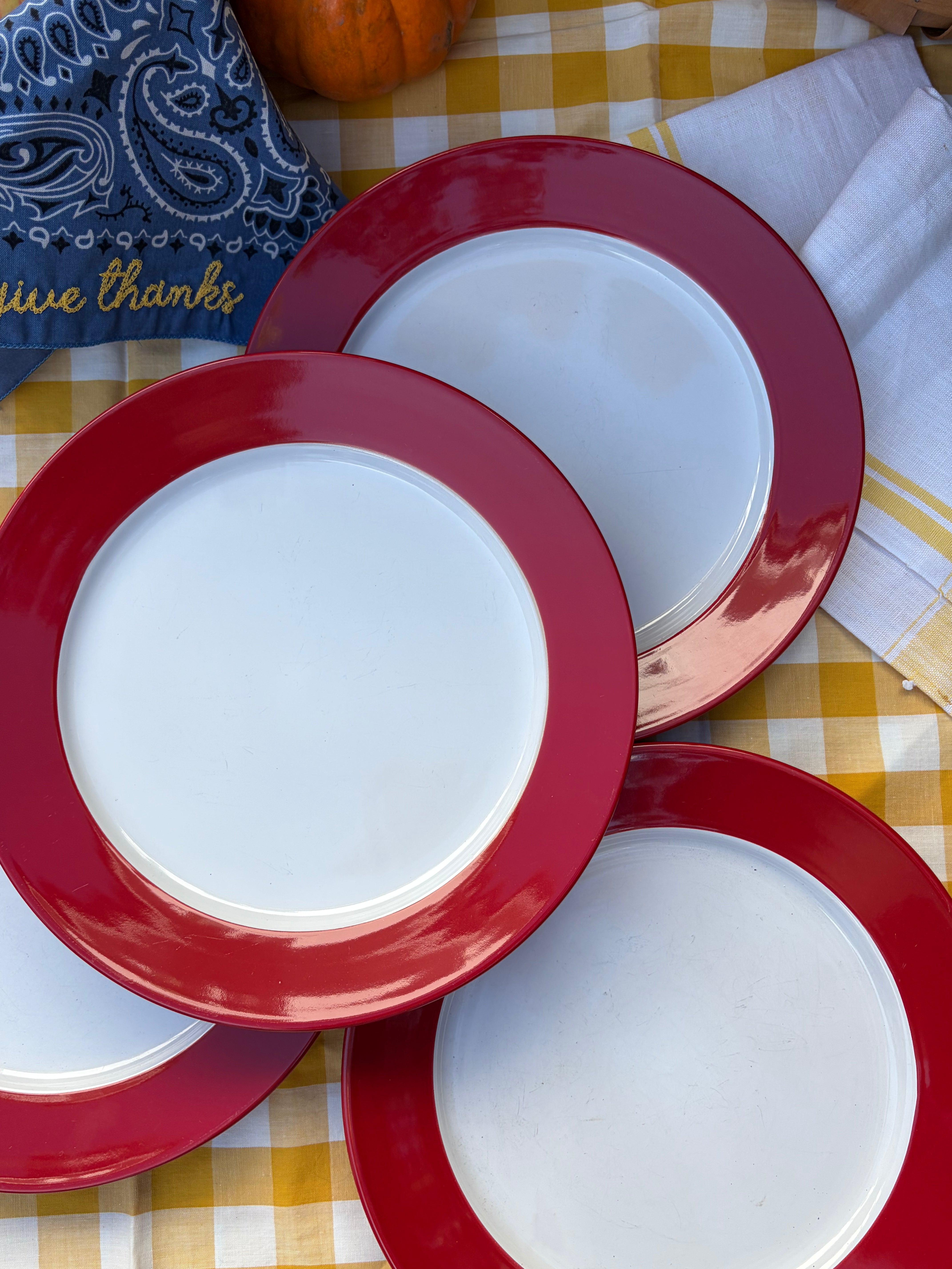York Harbor Dinner Plates, Set of 4