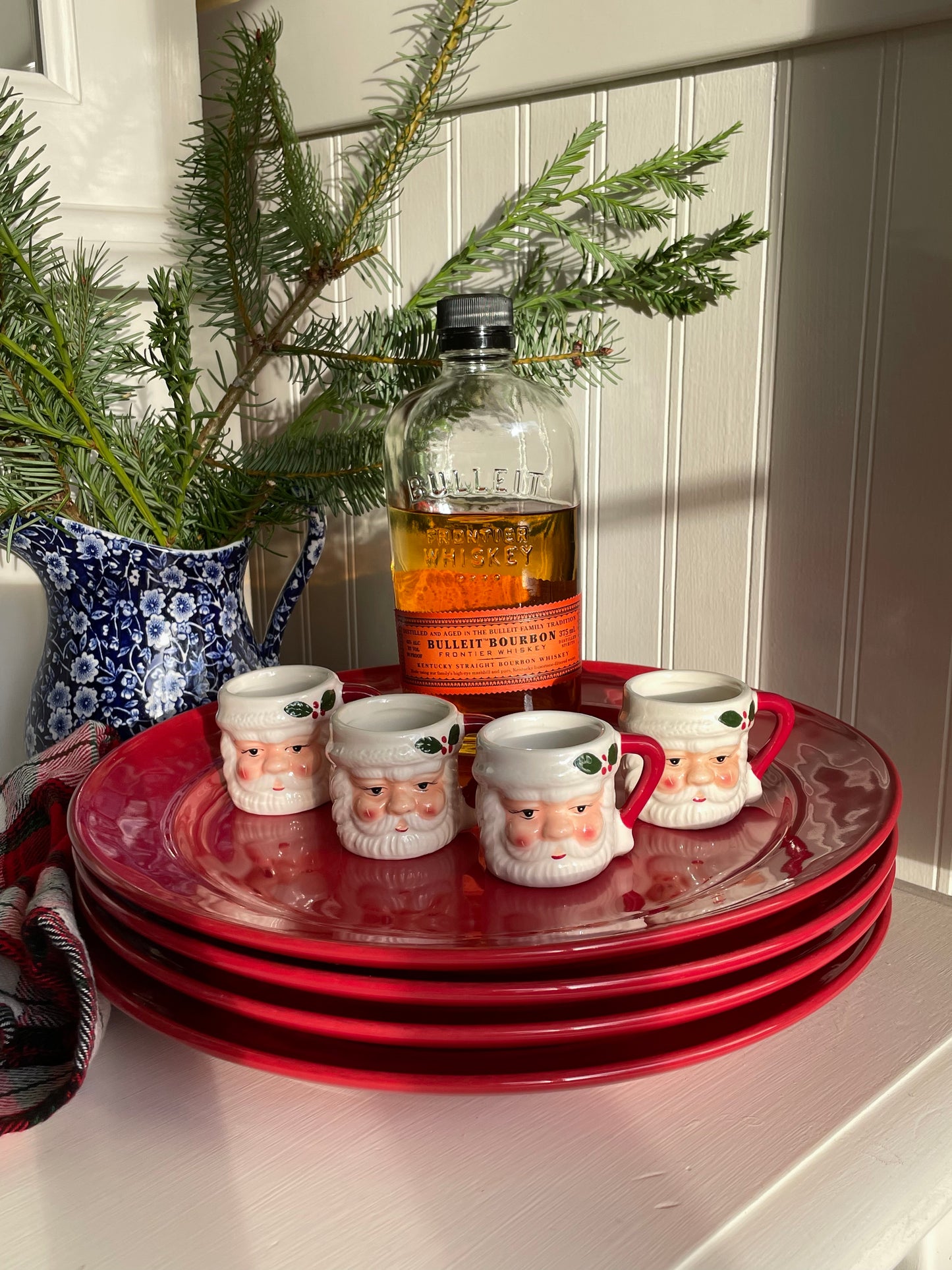 Kris Kringle Espresso Shot Glasses