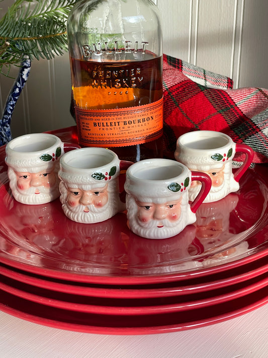 Kris Kringle Espresso Shot Glasses