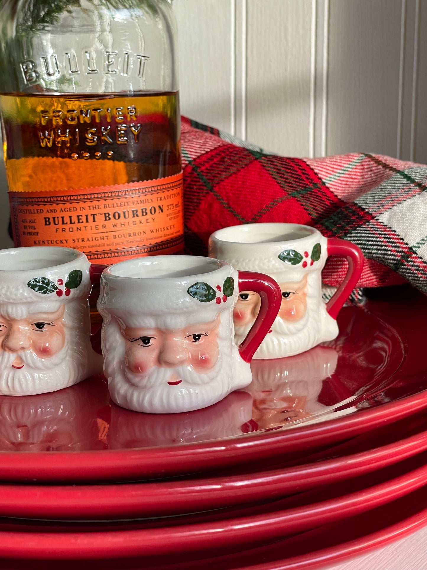 Kris Kringle Espresso Shot Glasses