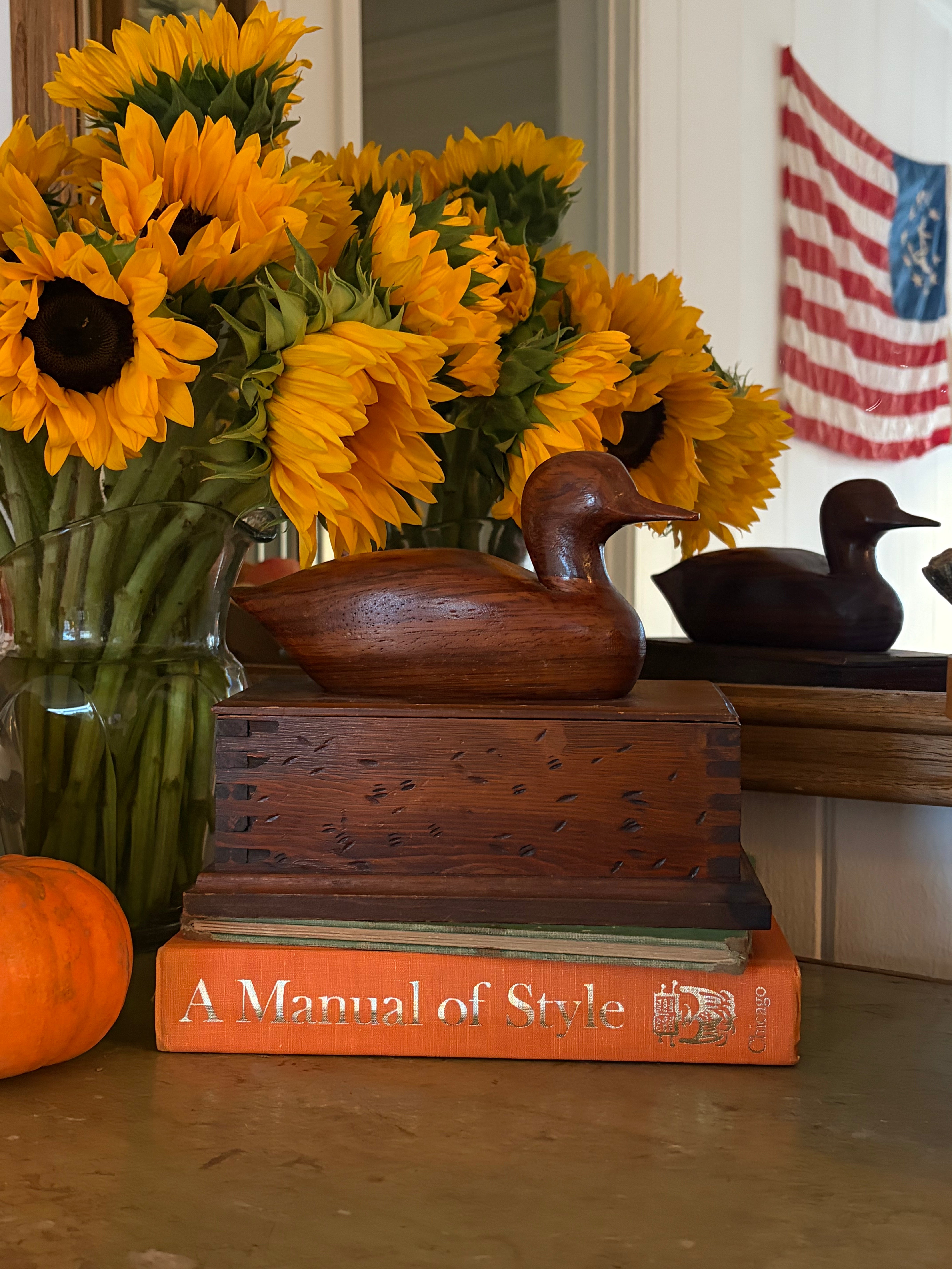 Nauset Duck Pond Wooden Memory Box