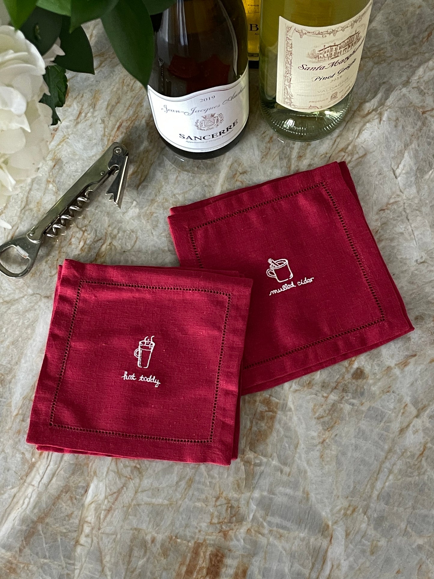 Holiday Cheers Cocktail Napkins, Set of 6