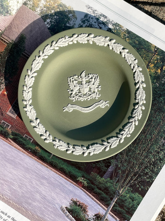 Wedgewood 'City of London' Jasperware Trinket Dish