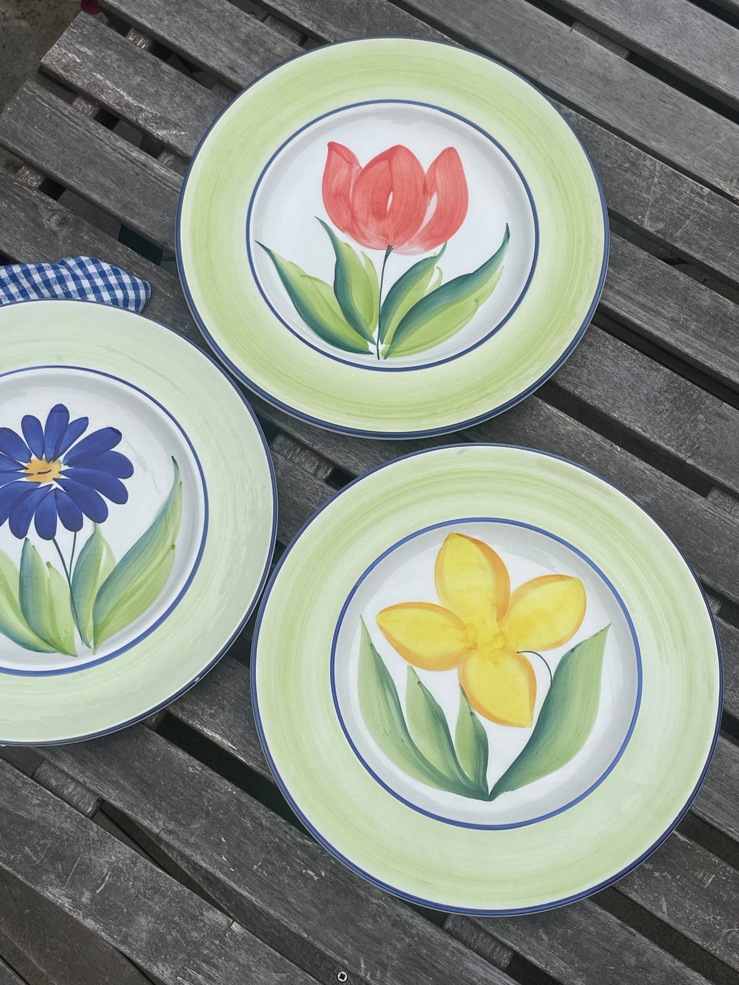 Waterfront Serving Plates, Set of 3