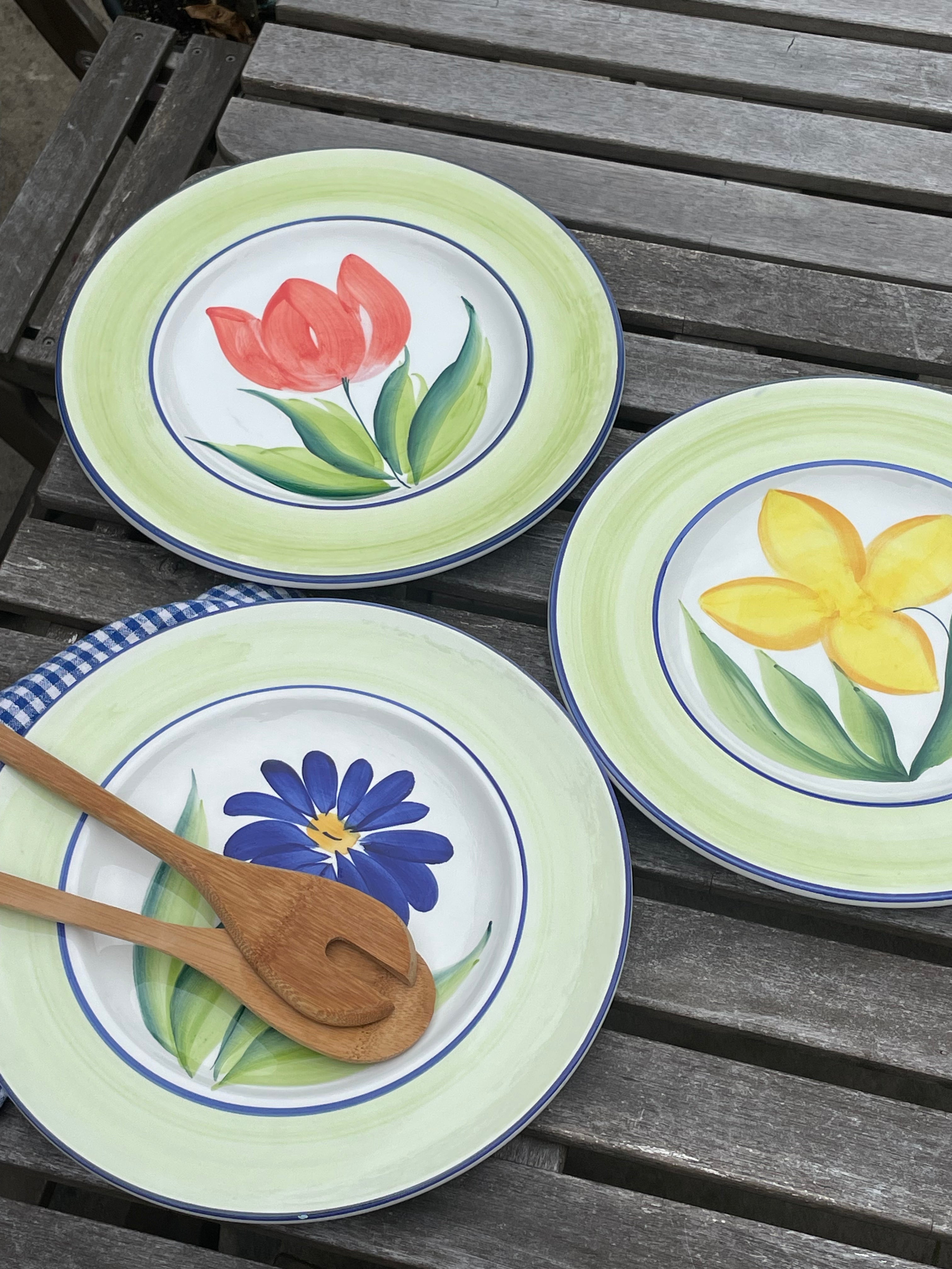 Waterfront Serving Plates, Set of 3