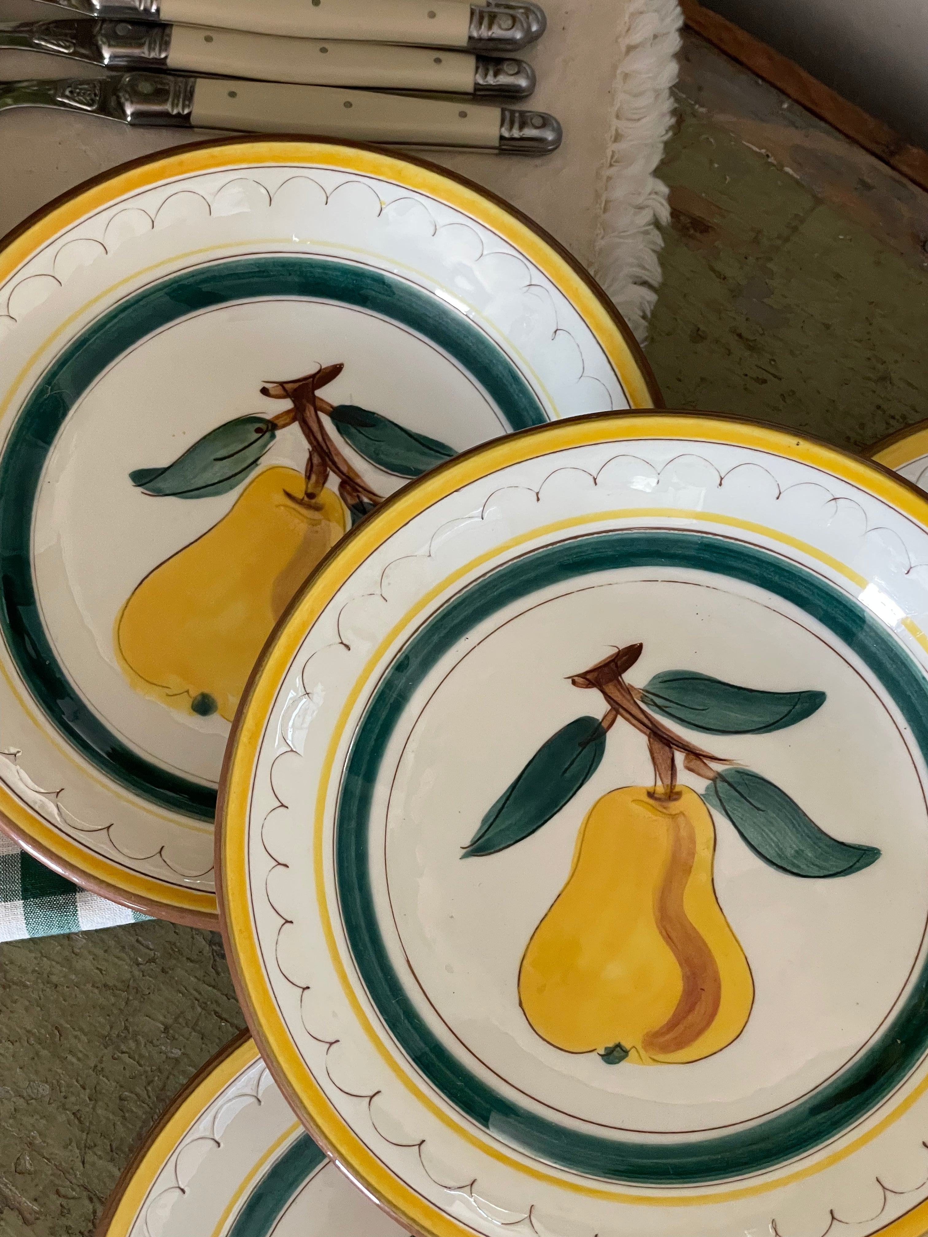 Pear Tree Farm Bowls, Set of 4