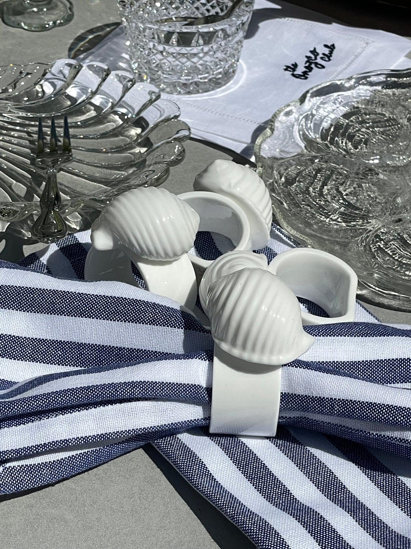 St. Barths Napkin Rings, Set of 4