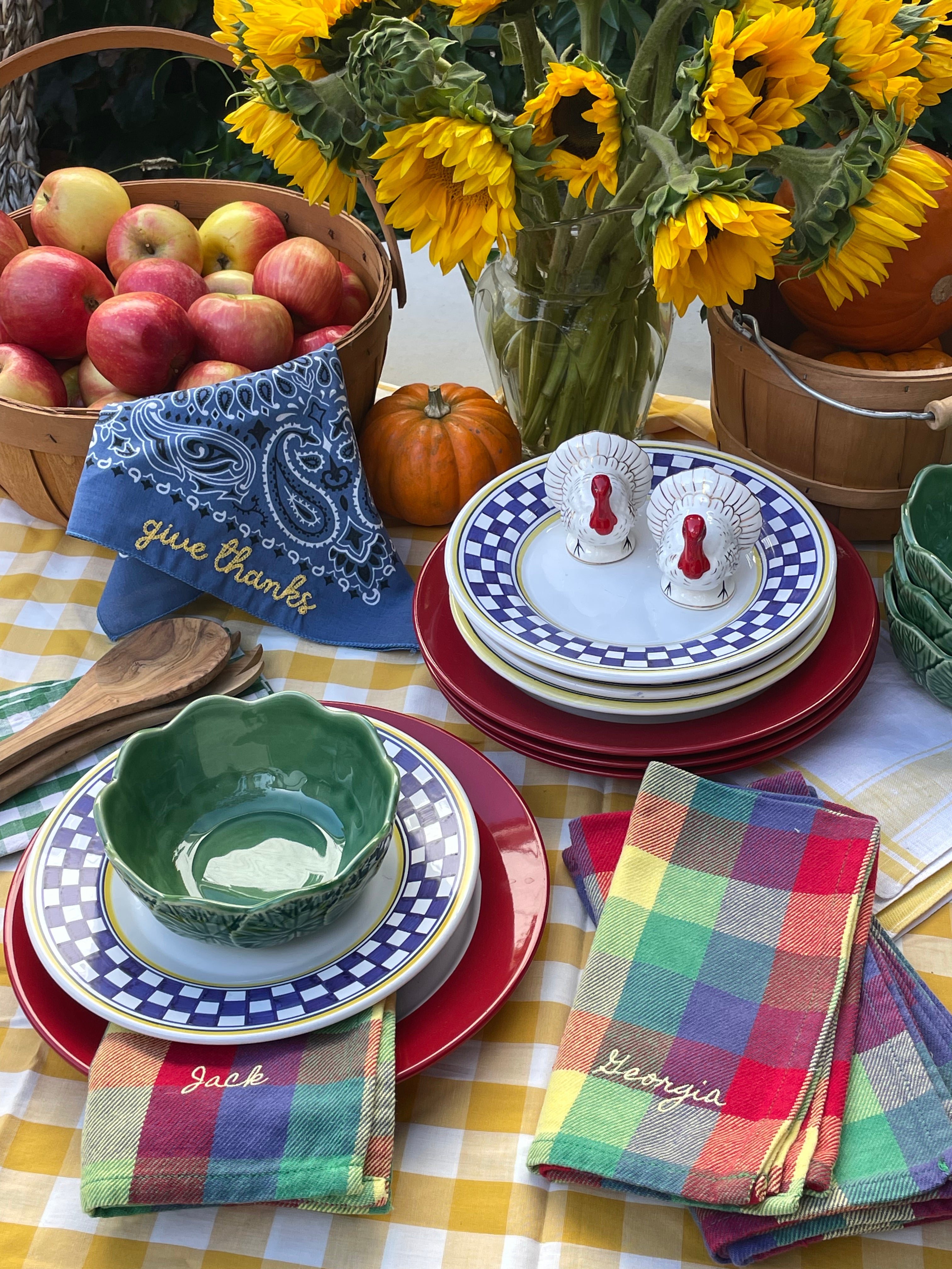 Boothbay Salad Plates, Set of 4