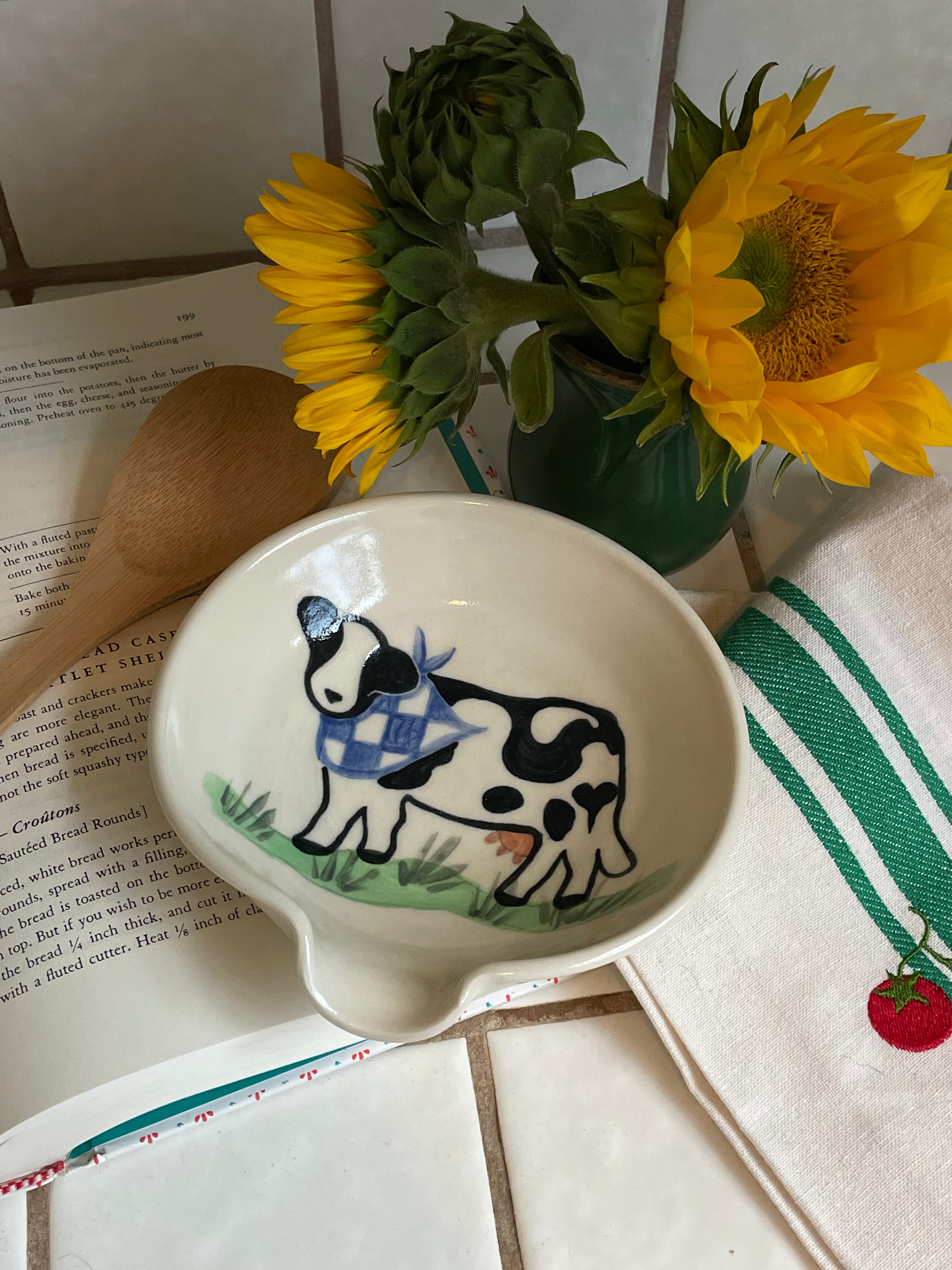 Dairy Farm Spoon Rest