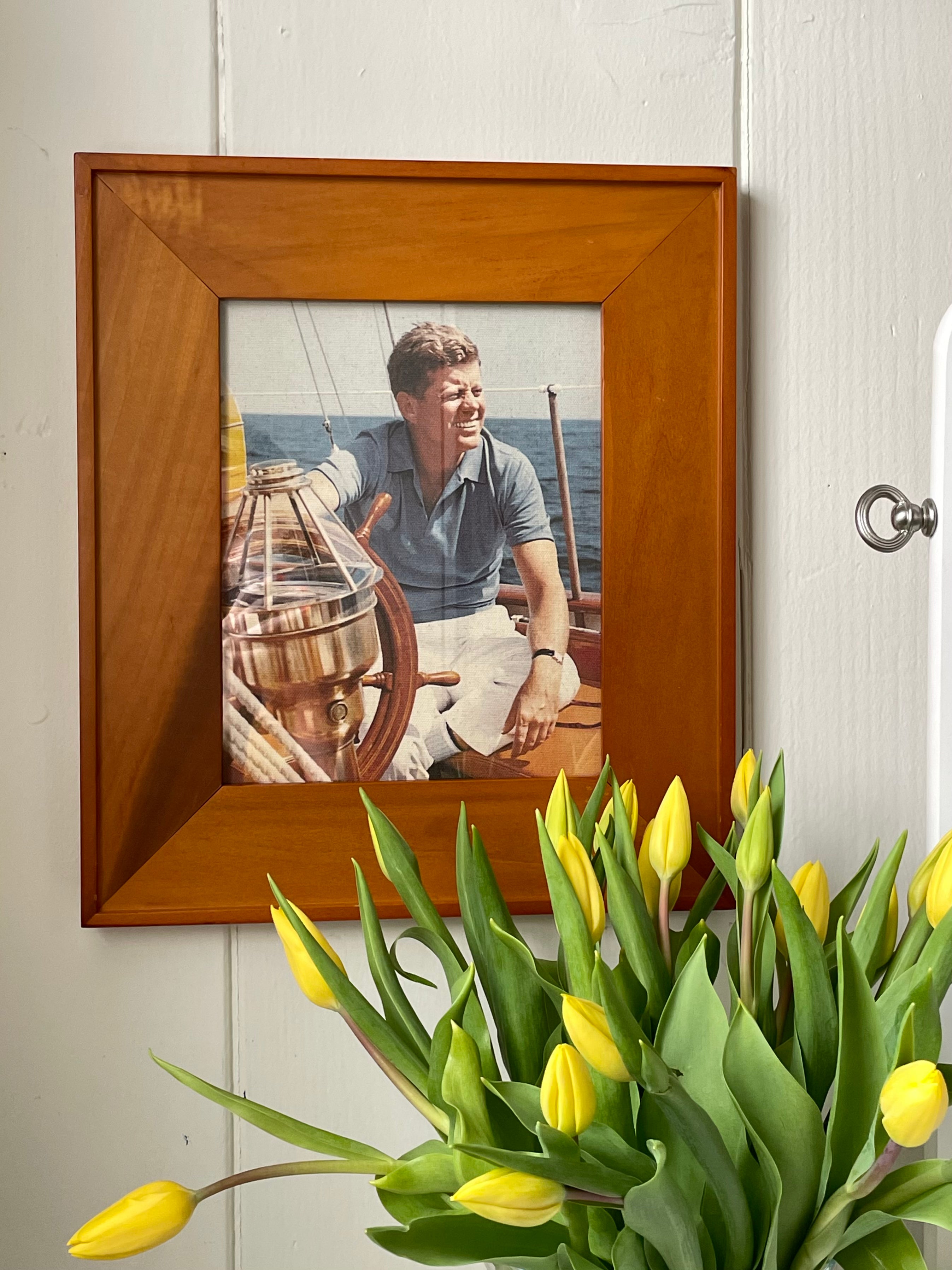 Kennedy on the Manitou, 1962 Framed Art