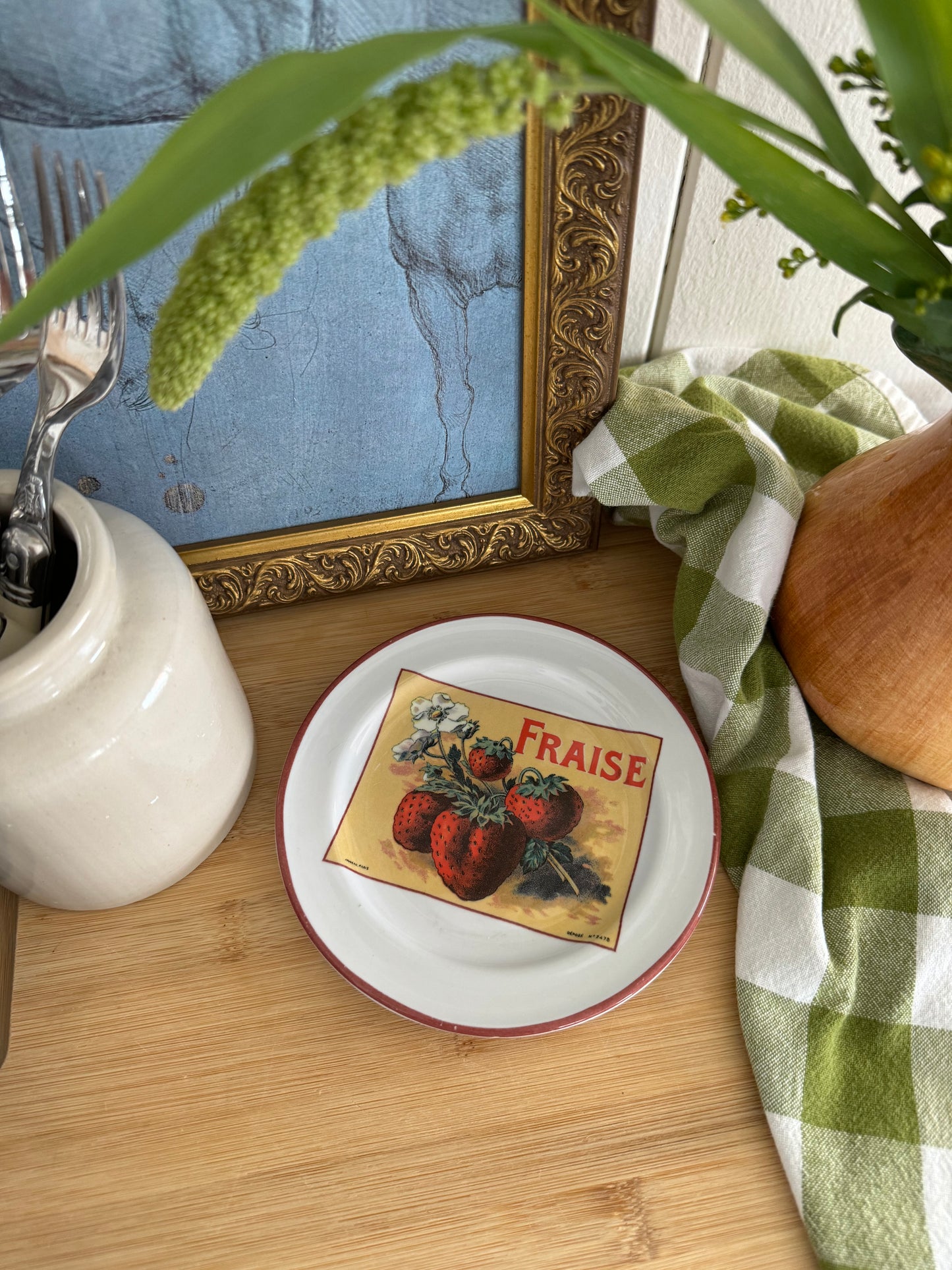 Farmer's Market Appetizer Plates, Set of 6