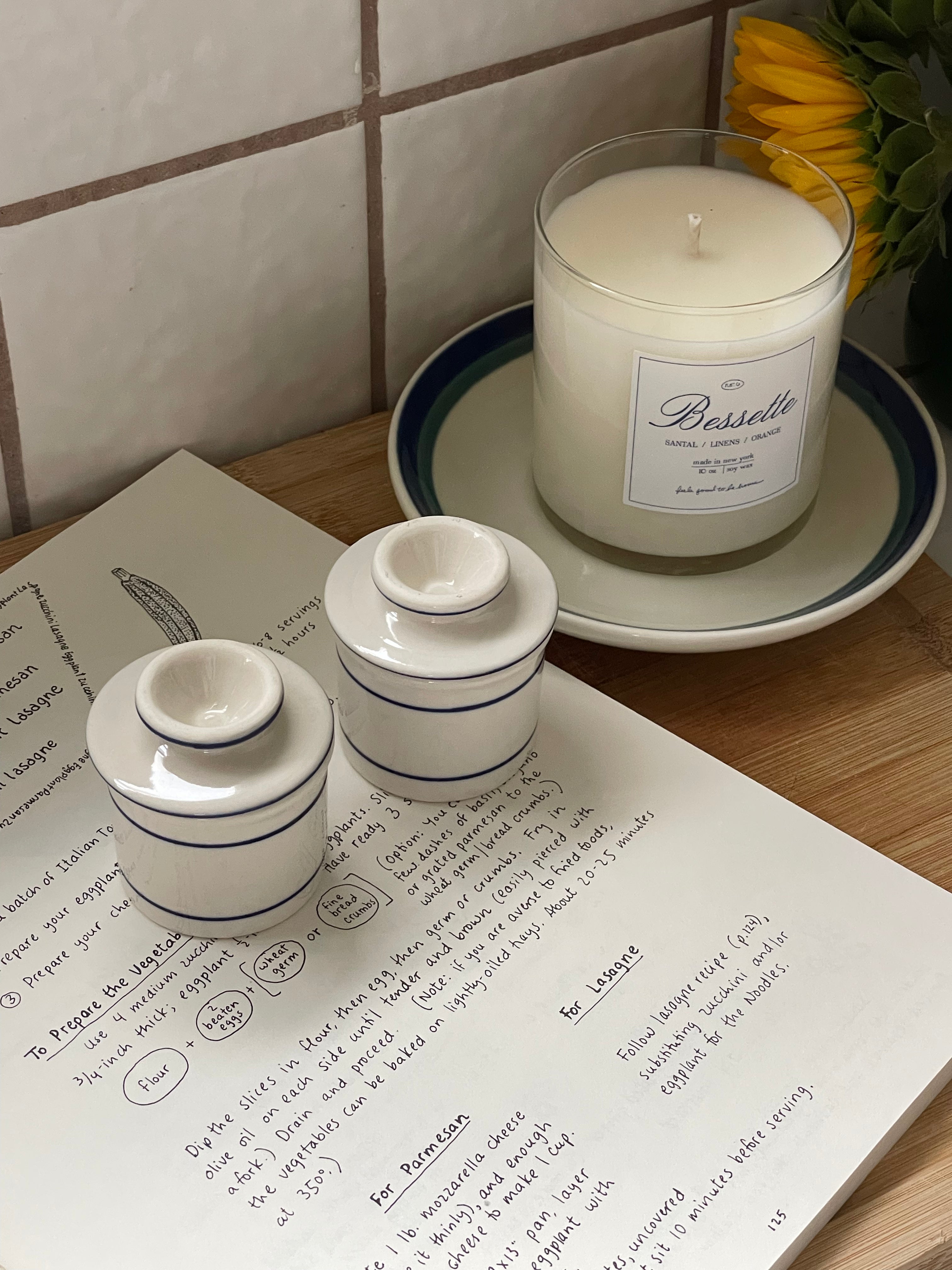 Nantucket Petit Butter Bells, Set of 2