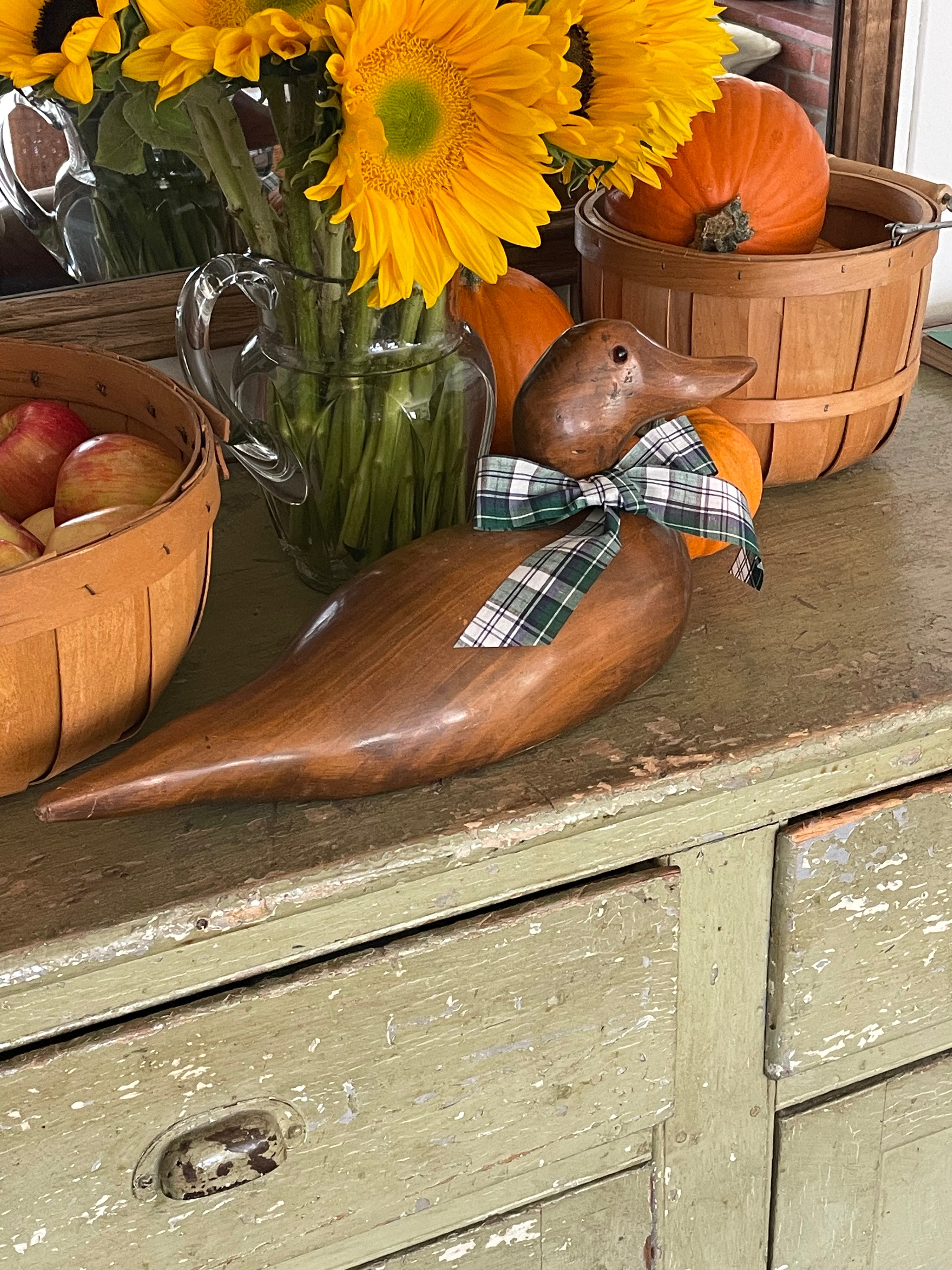 Wooden Pintail Duck Decoy