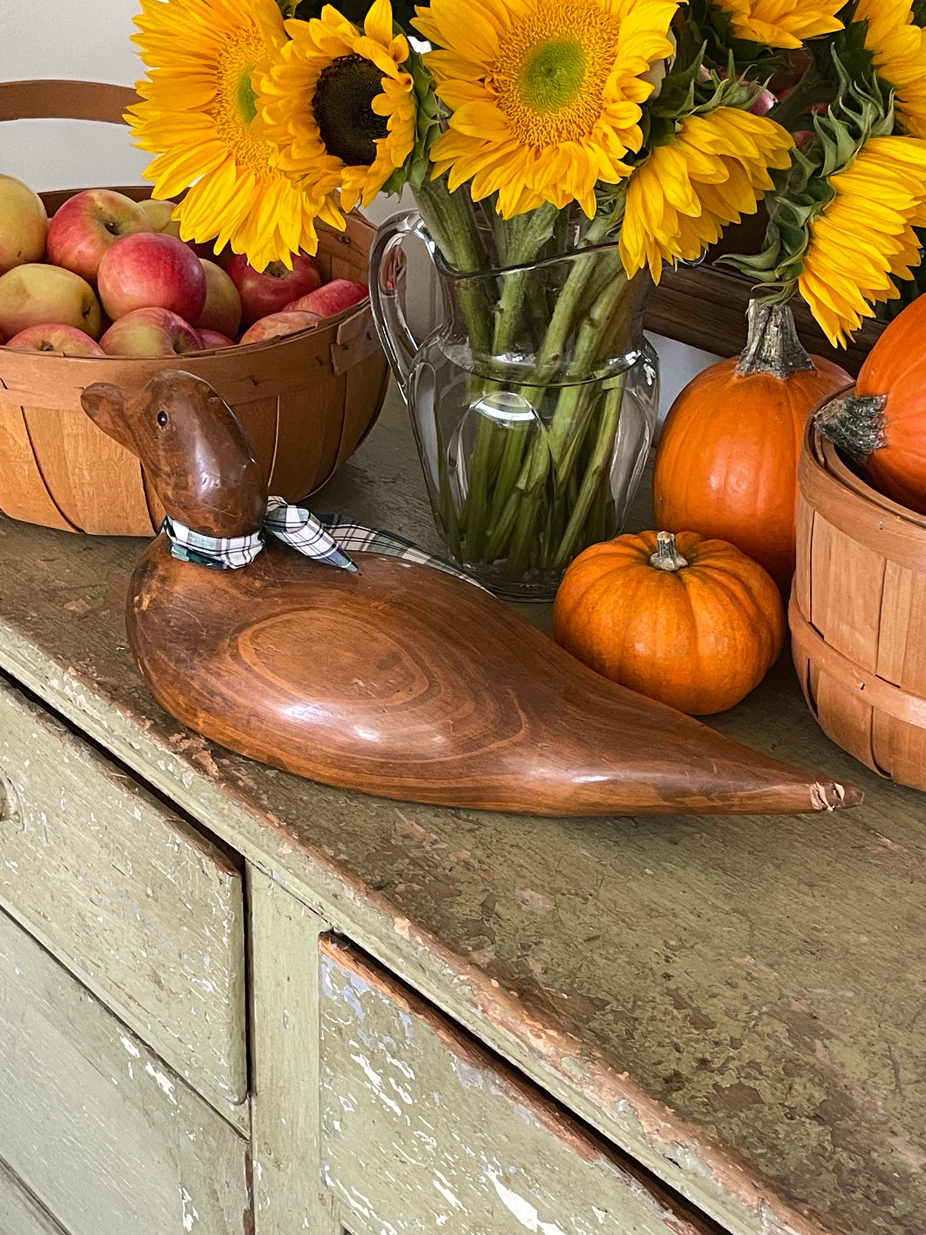 Wooden Pintail Duck Decoy