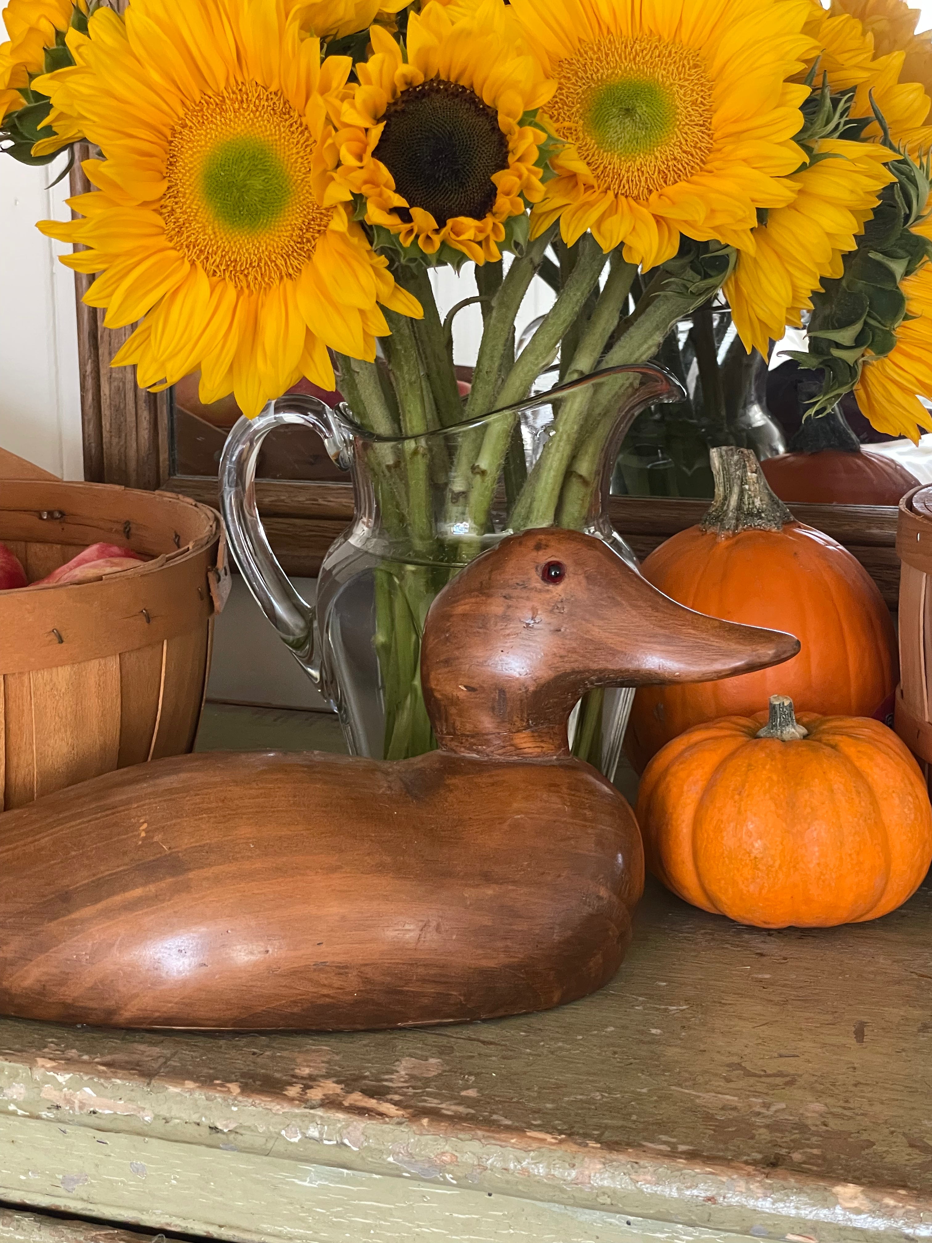 Wooden Pintail Duck Decoy