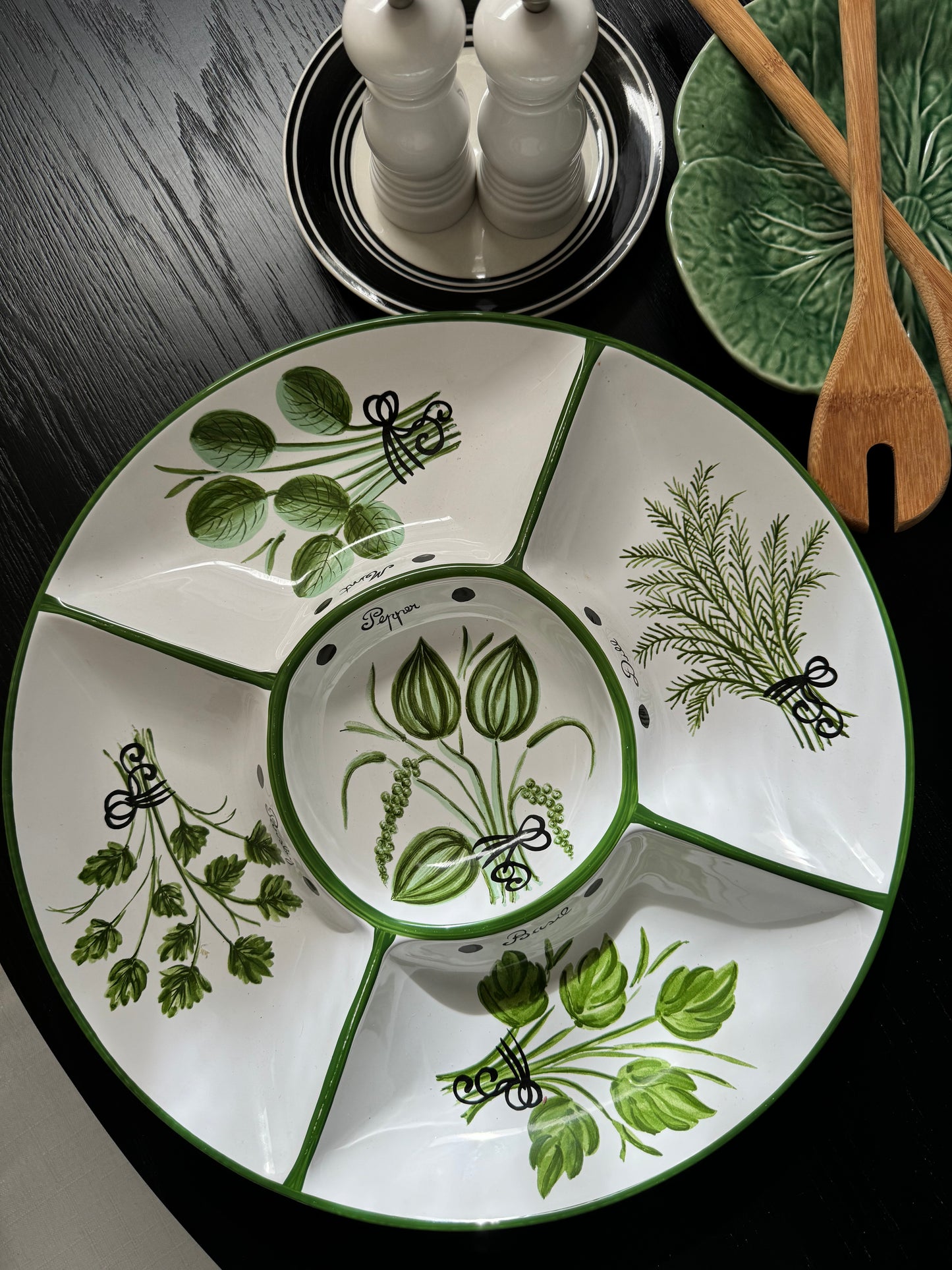 Herb Garden Serving Platter