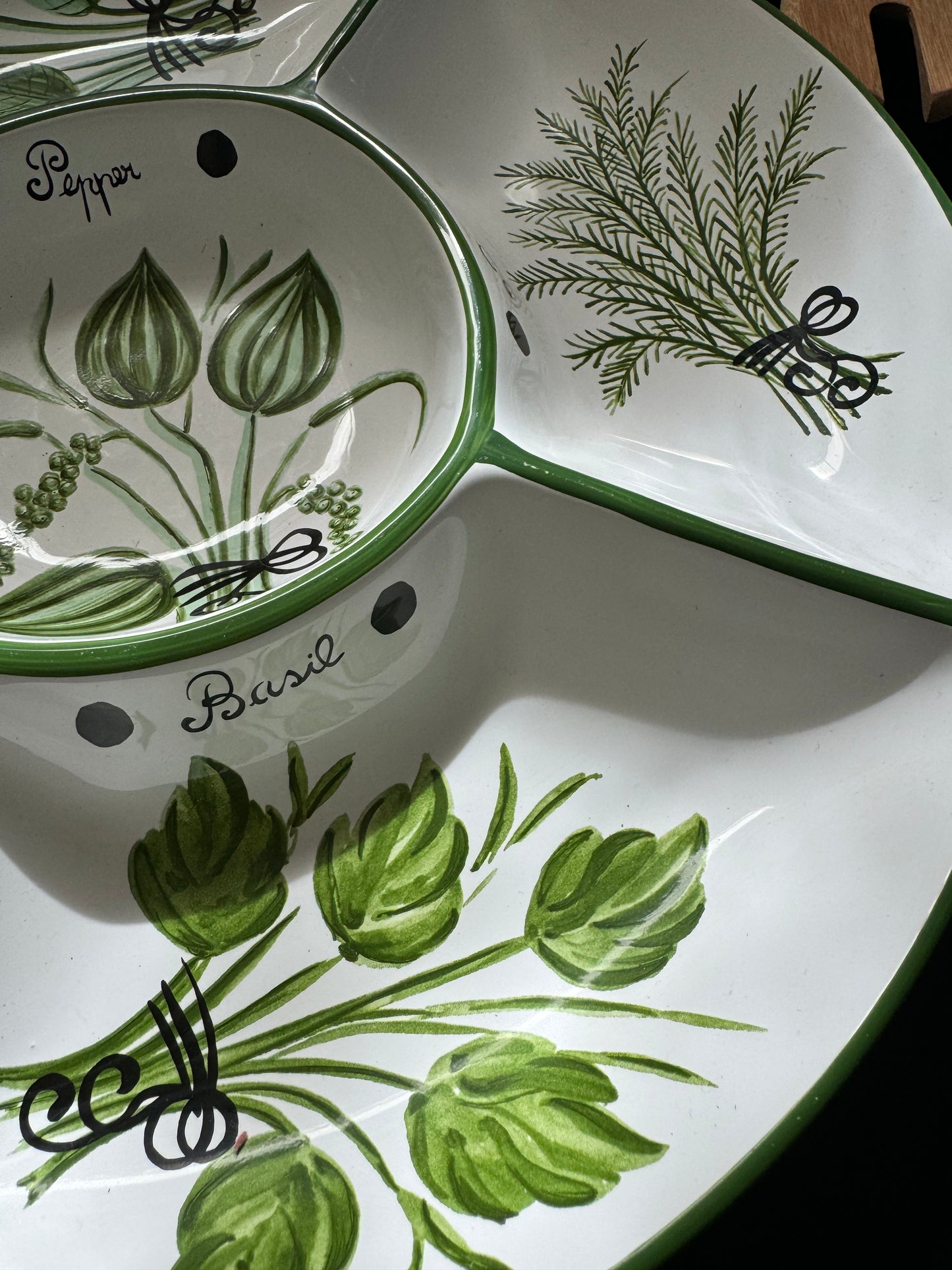 Herb Garden Serving Platter