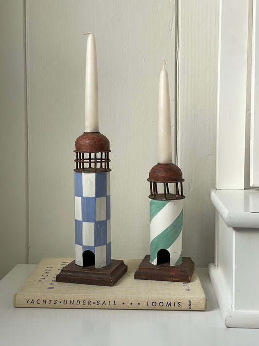 Twin Beacons Candlesticks