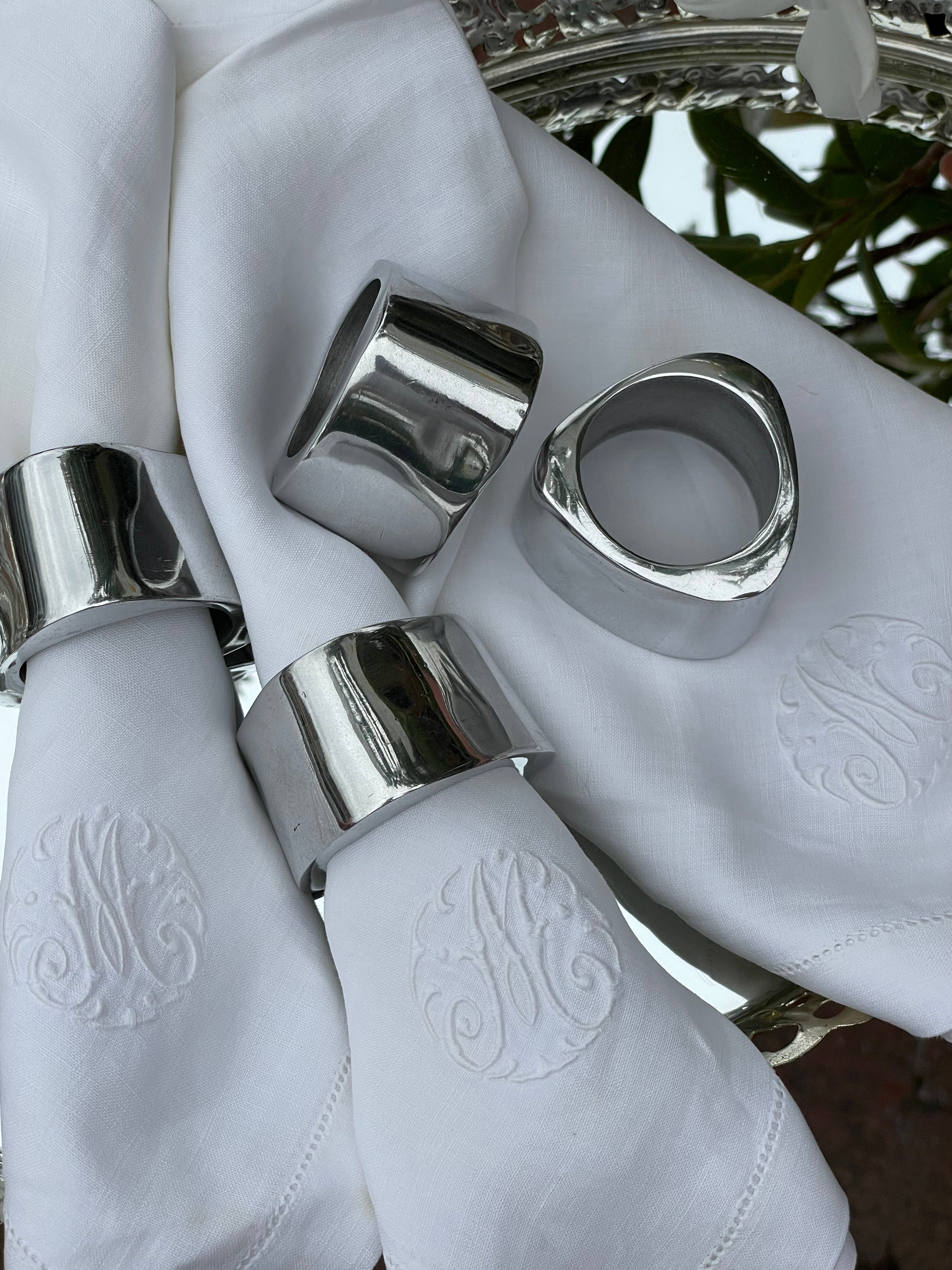 Odette Napkin Rings, Set of 4