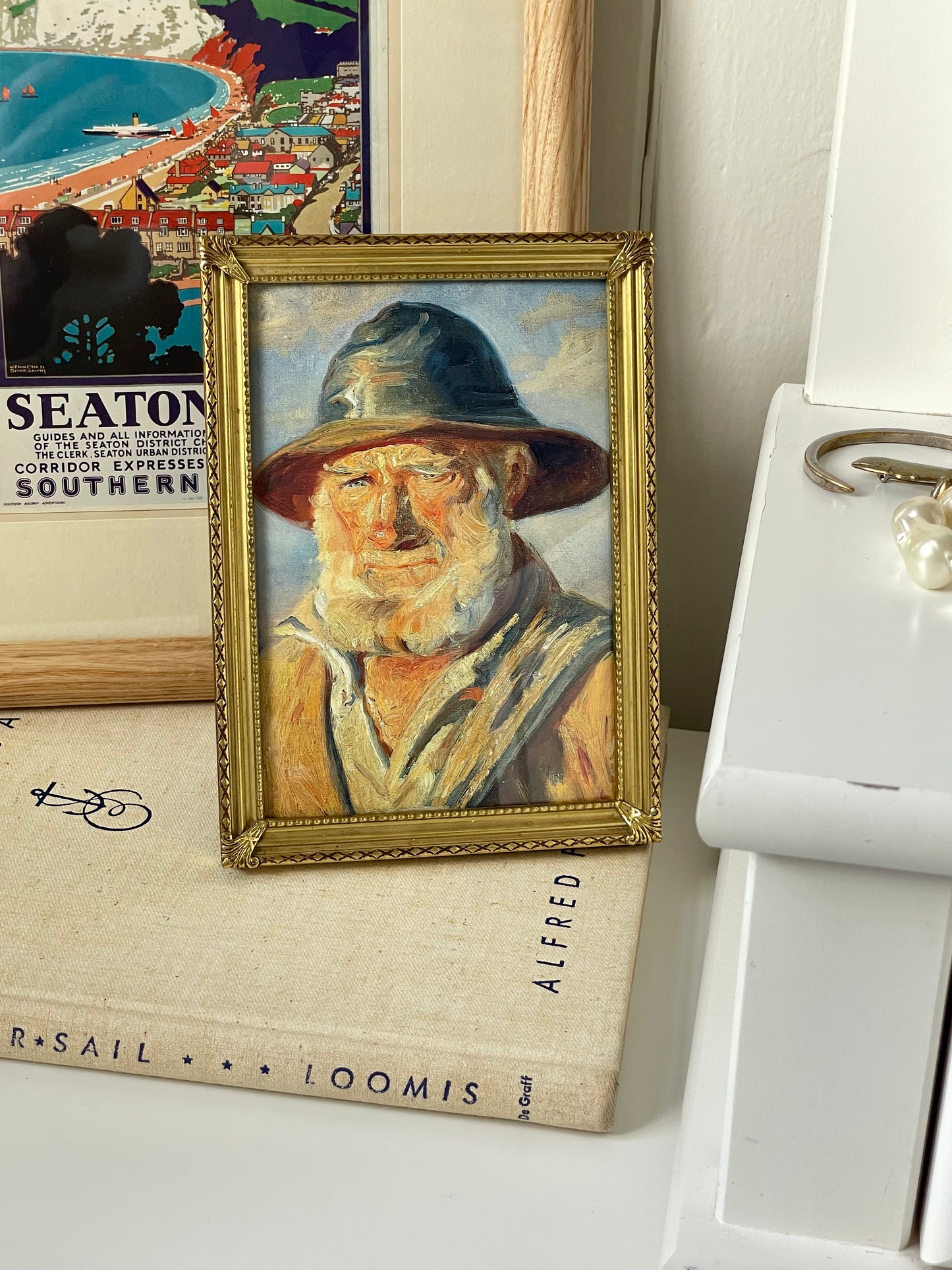 Captain Harold Small Framed Art